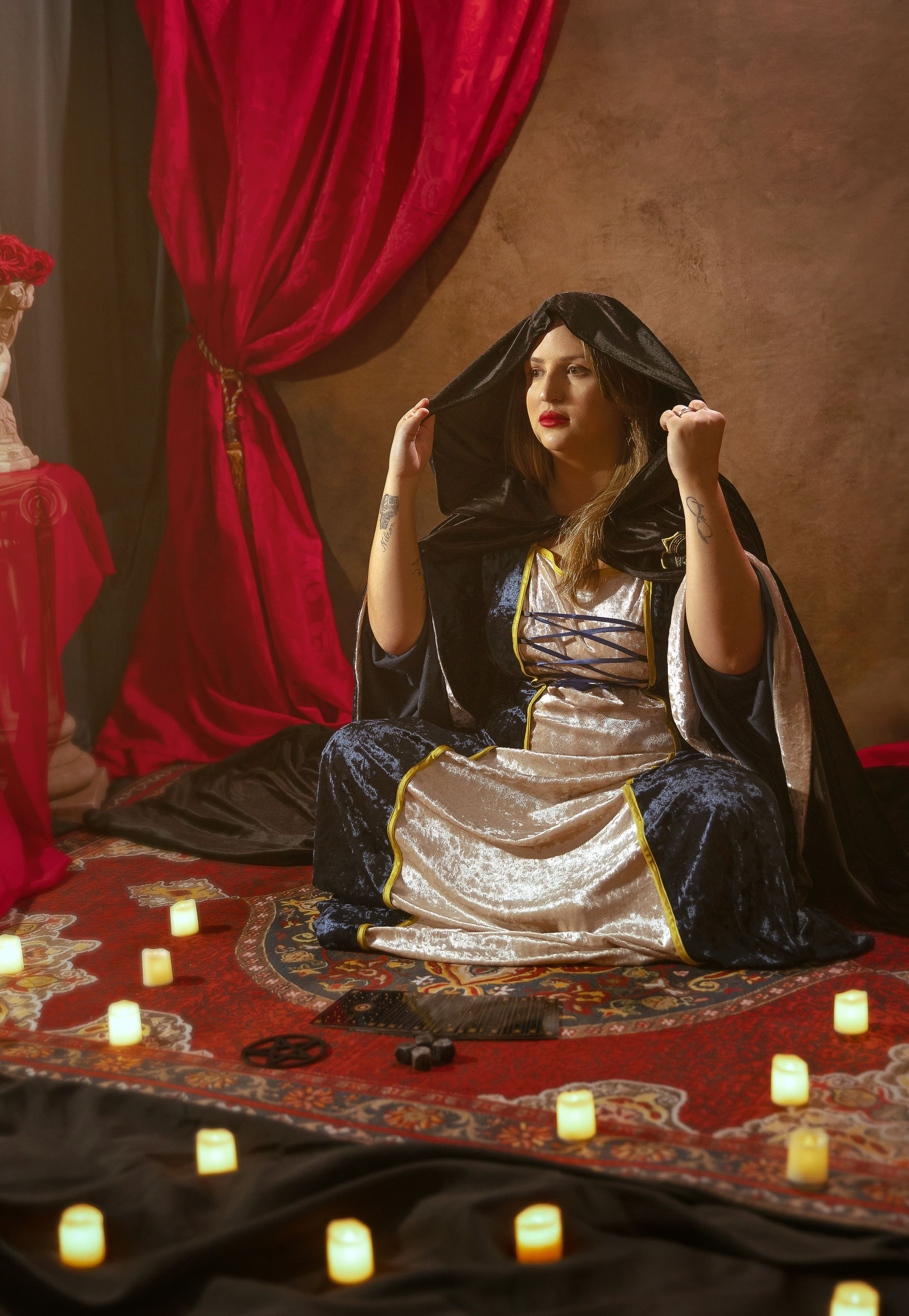 Ensaio Artistico estilo Pintura Barroca. Fotógrafa em são paulo — Fotos Autênticas