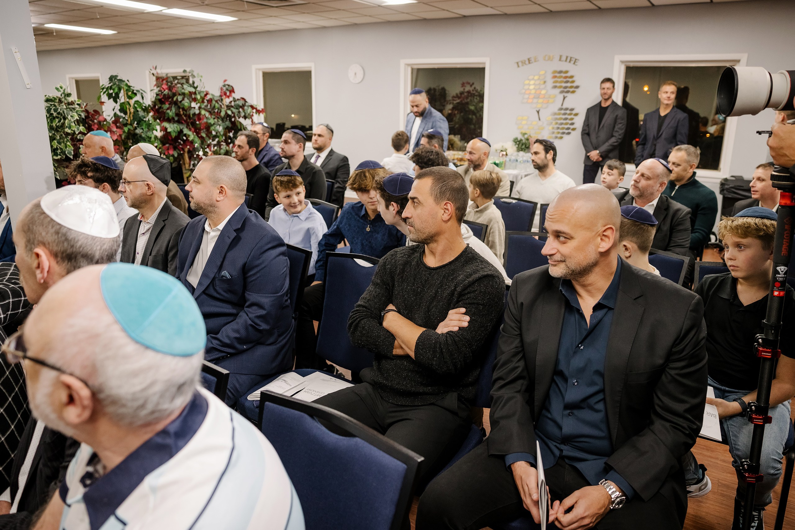 1.02.2024 Bar Mitzvah. Wedding family event photographer in Chicago Nick Yushevich