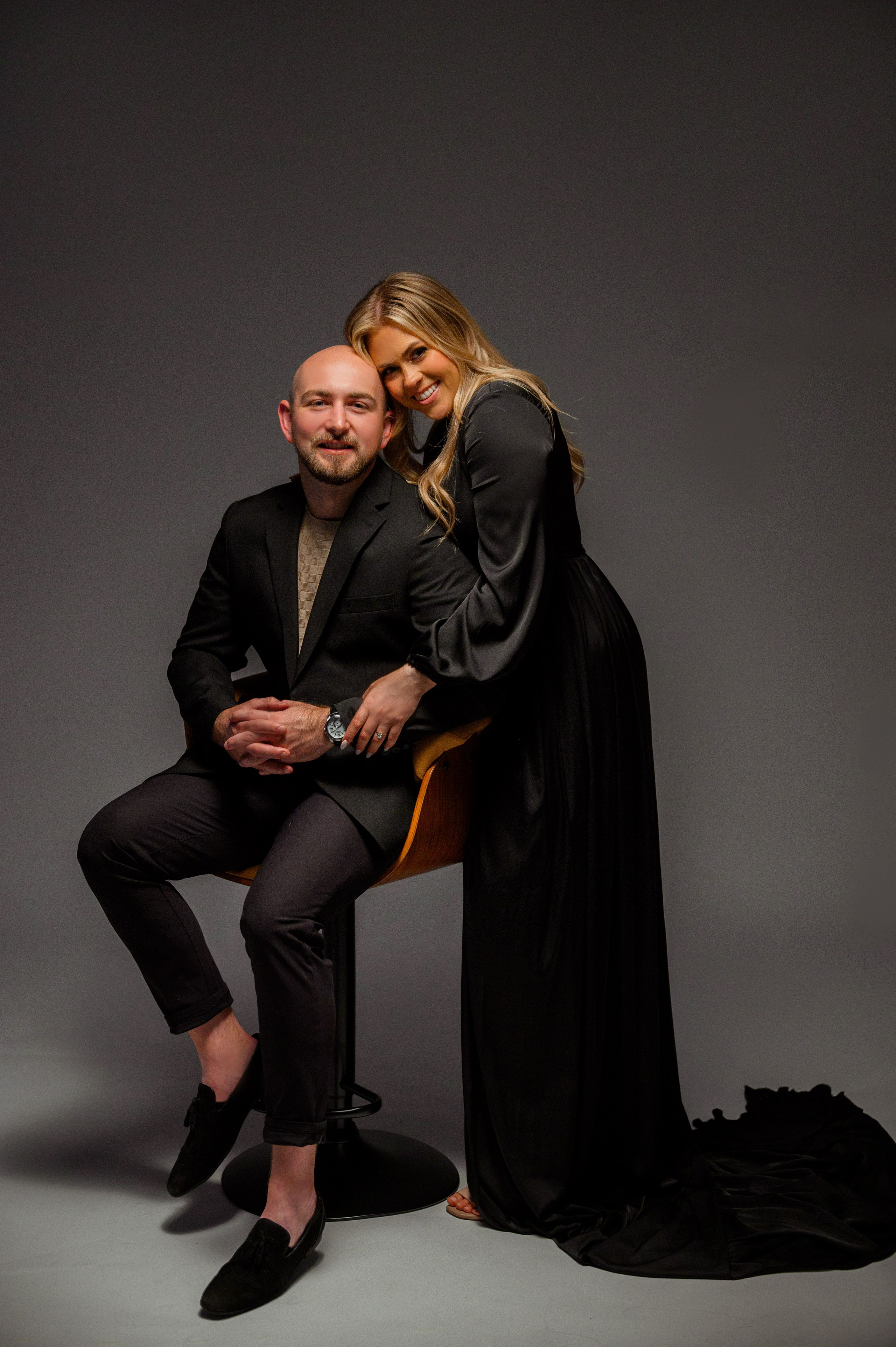 Mike & Elizabeth. Wedding, maternity and family photographer in Charlotte Tasha Minn