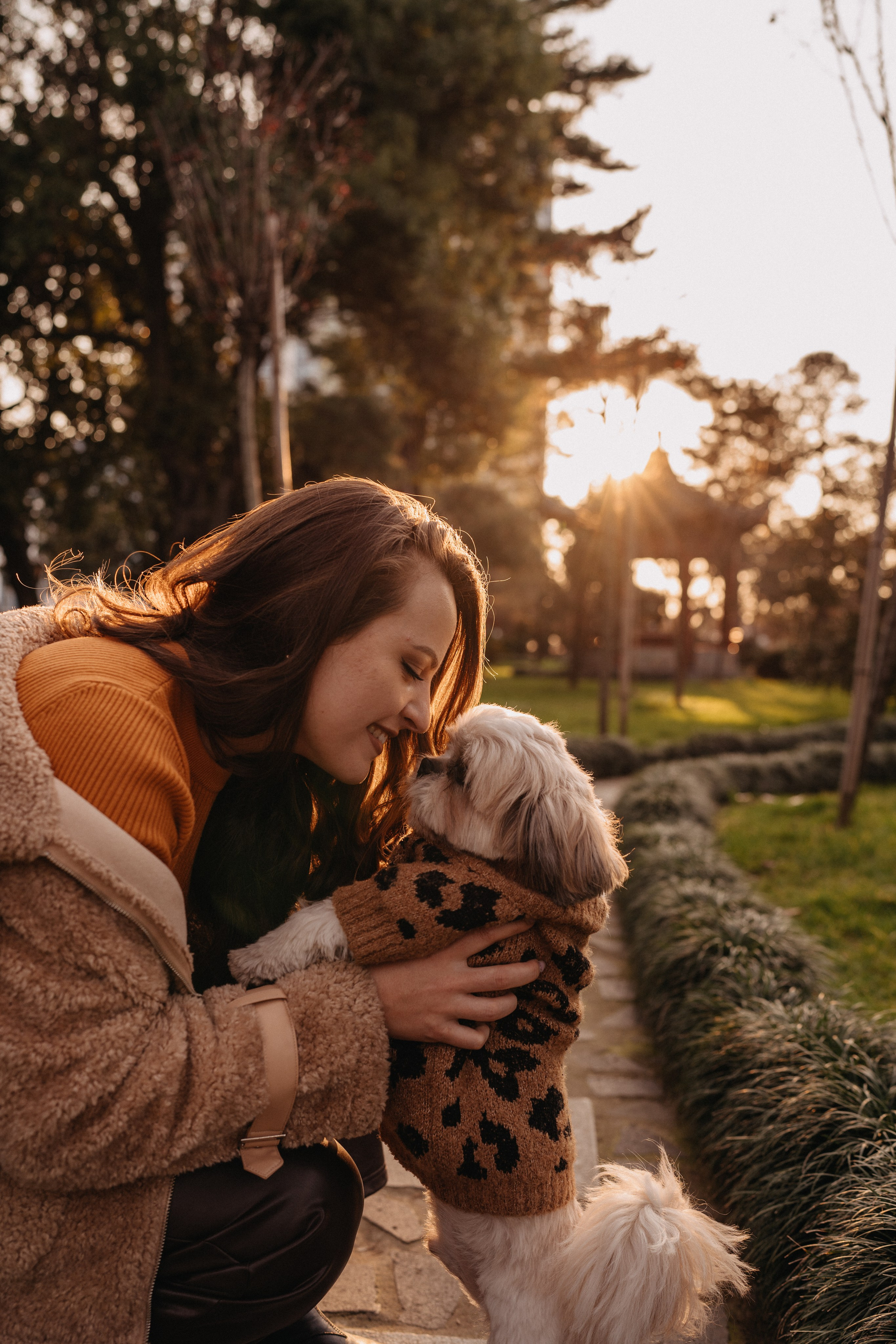 Фотосессия с собакой в Батуми. Портретный и свадебный фотограф в Батуми Валерия Азаренко