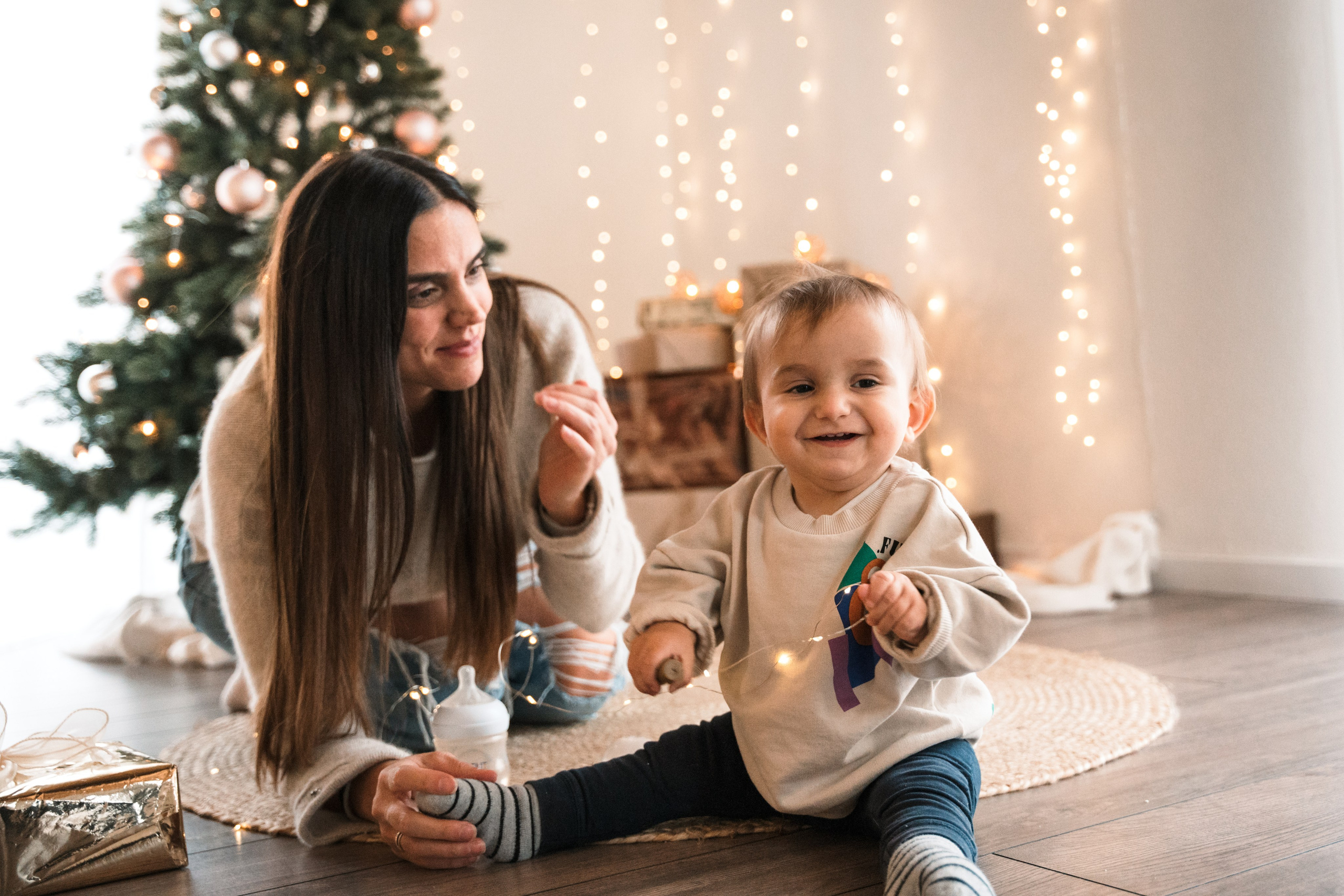 Christmas Studio Photoshoot. Elena Seewald