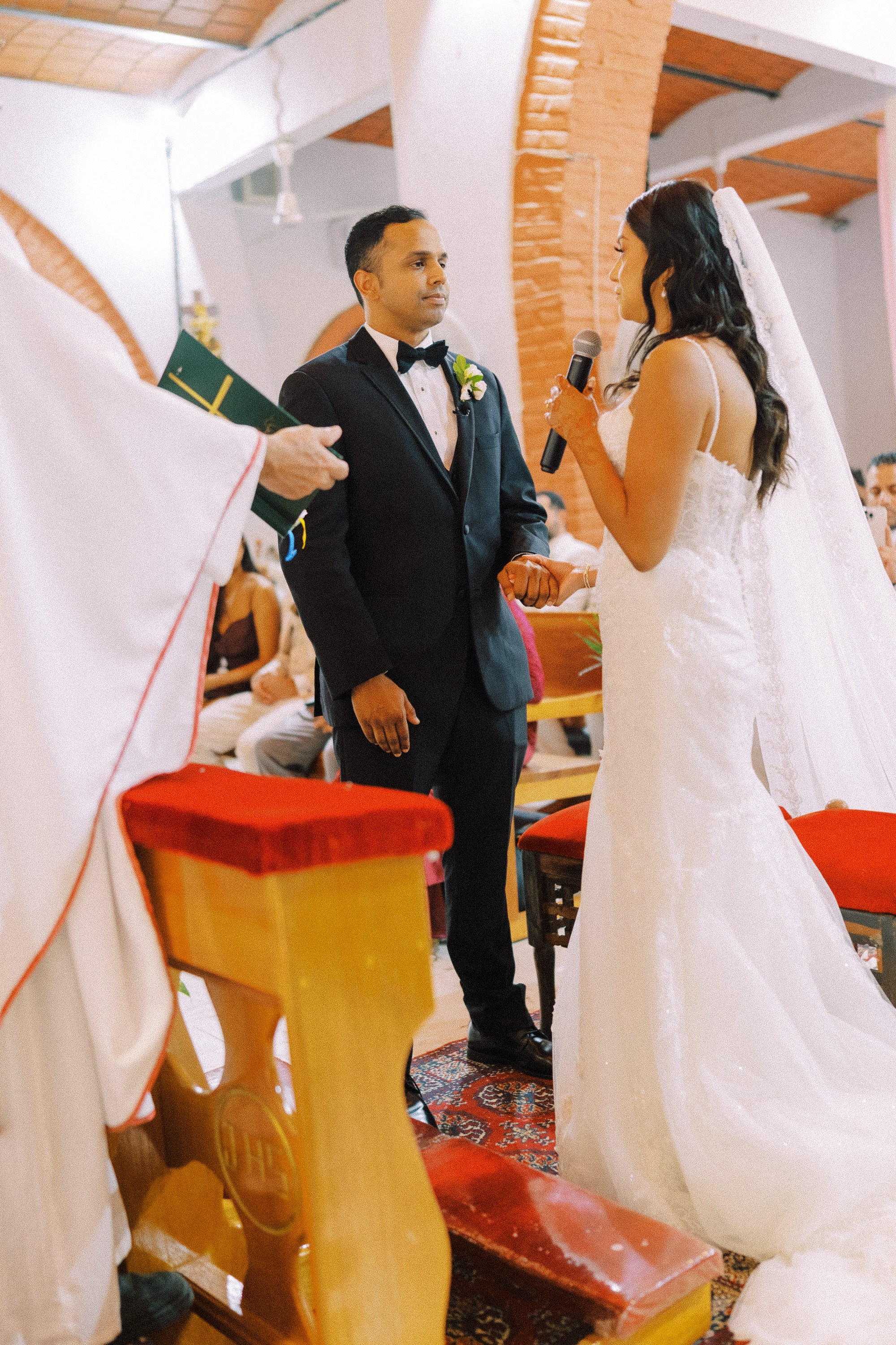 Jannet & Shan wedding in Sayulita church. Sayulita Wedding Photographer, Puerto Vallarta, Cabo