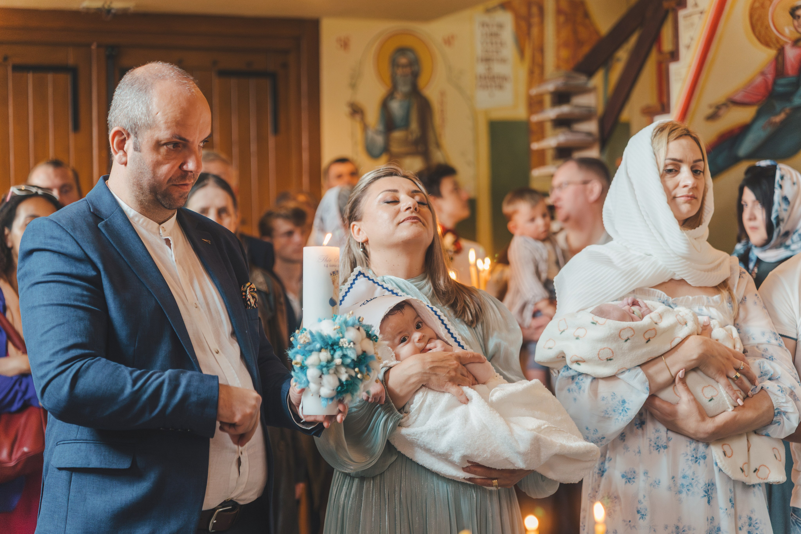 Théo Andrei`s Christening