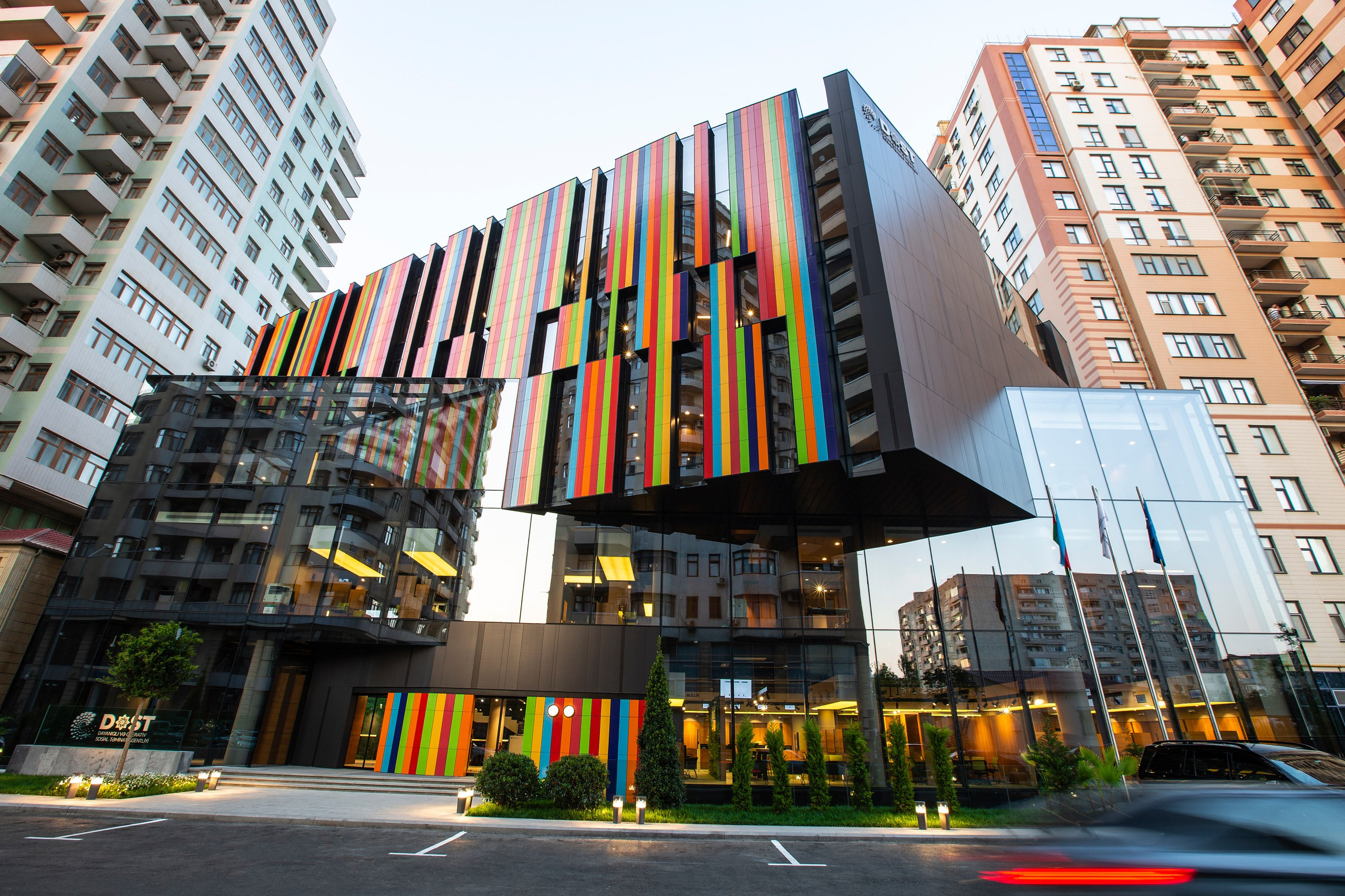 D.O.S.T. municipal building. Elmar Mustafazadeh Photography