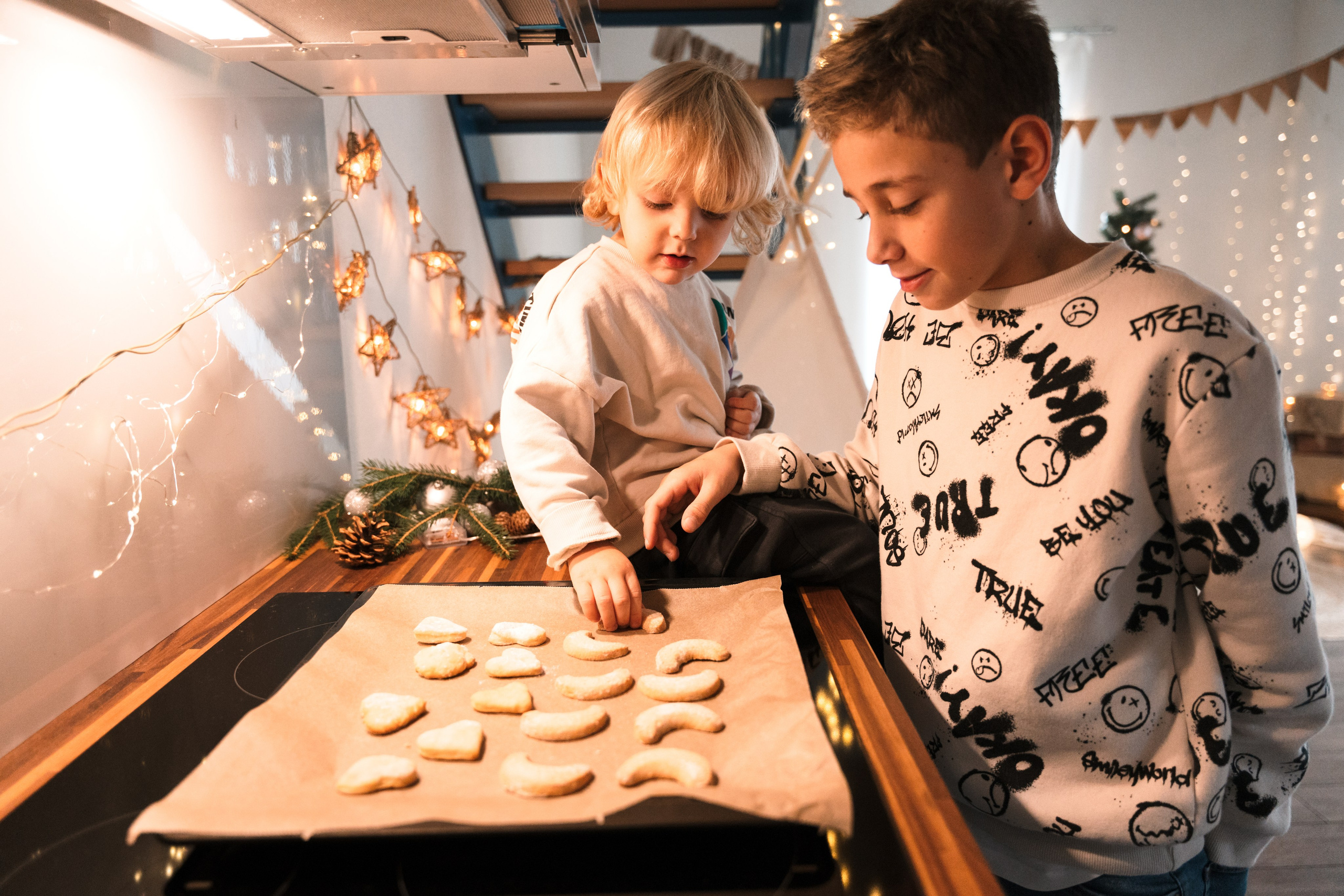 Christmas Studio Photoshoot. Elena Seewald