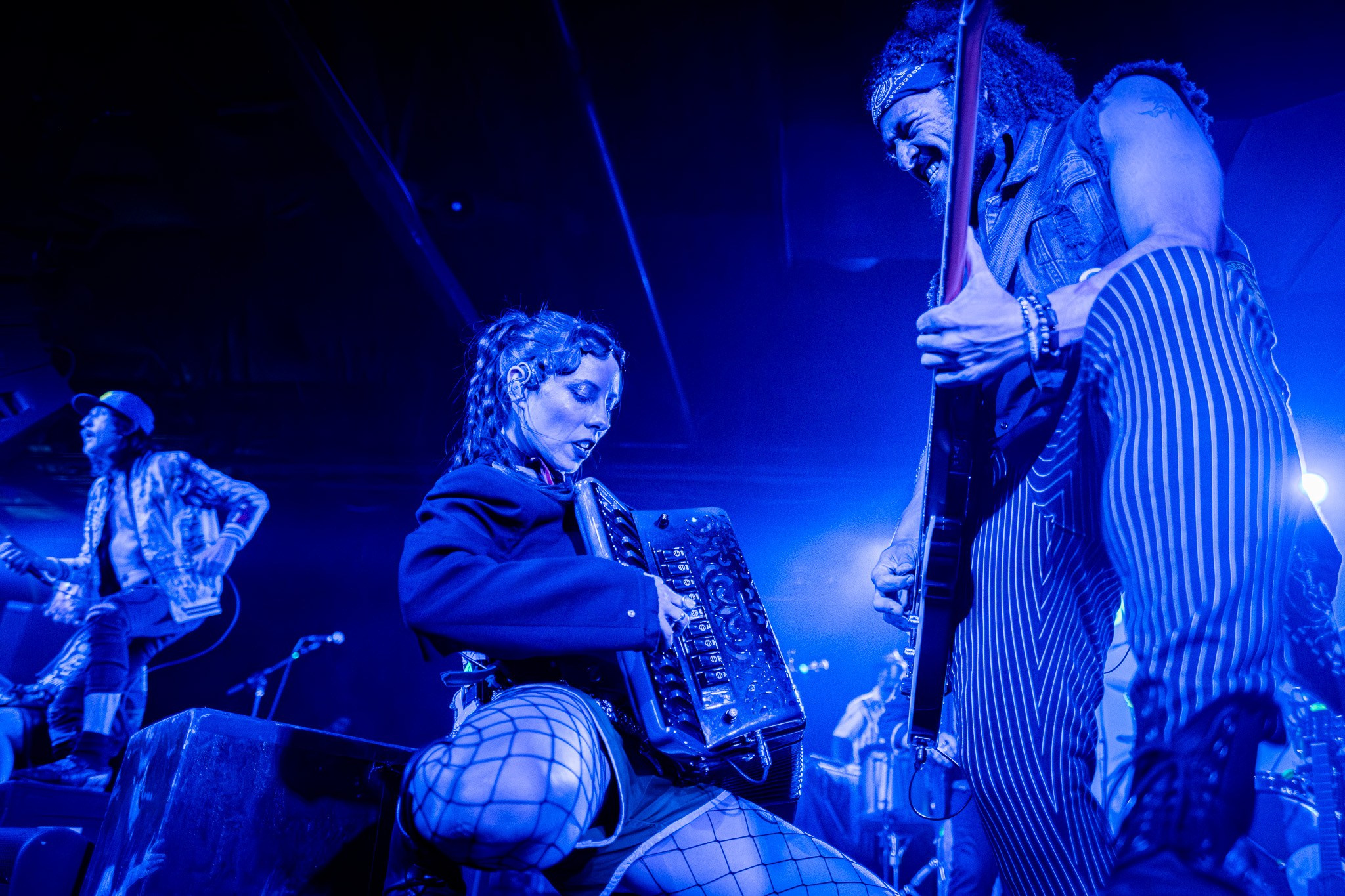 GOGOL BORDELLO / SACRAMENTO. Reportage concert portrait photography in the San Francisco Bay Area