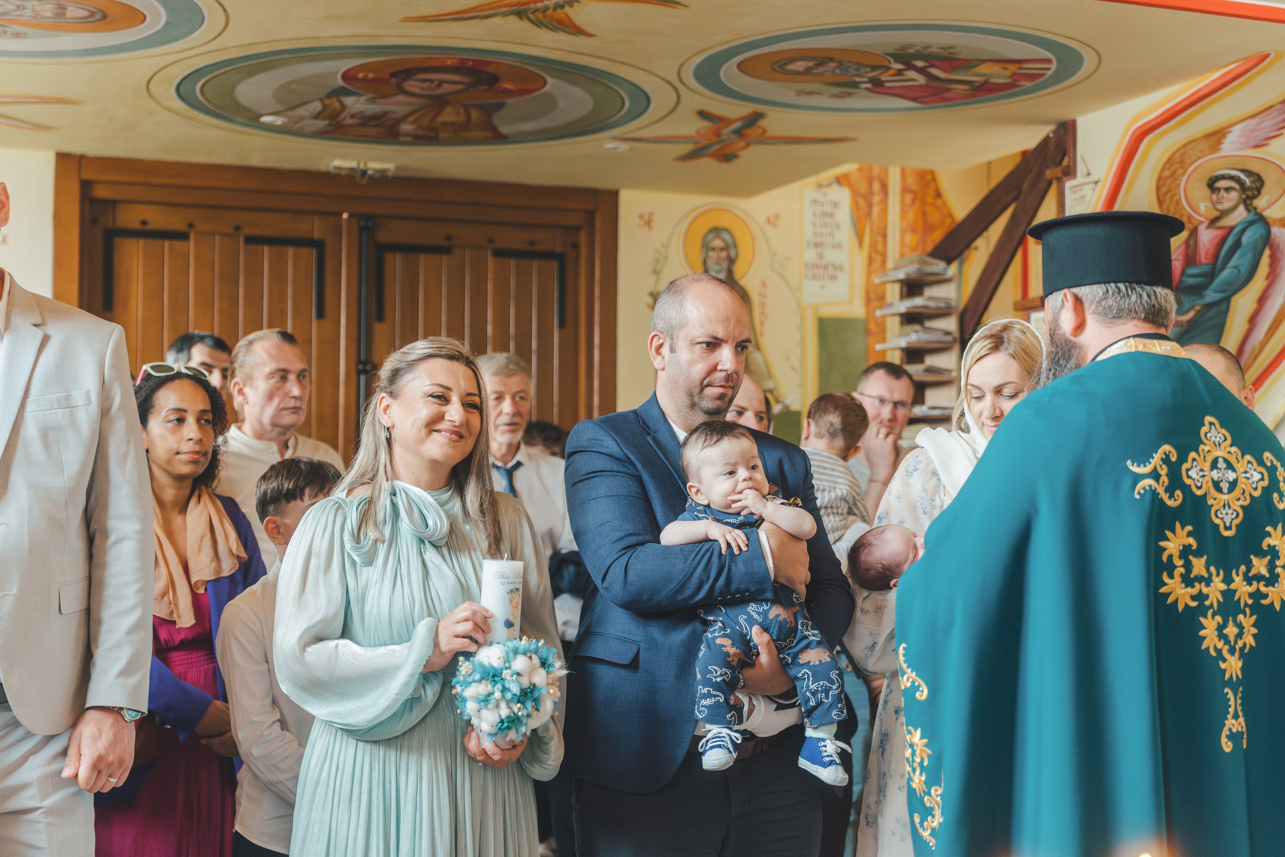Théo Andrei`s Christening