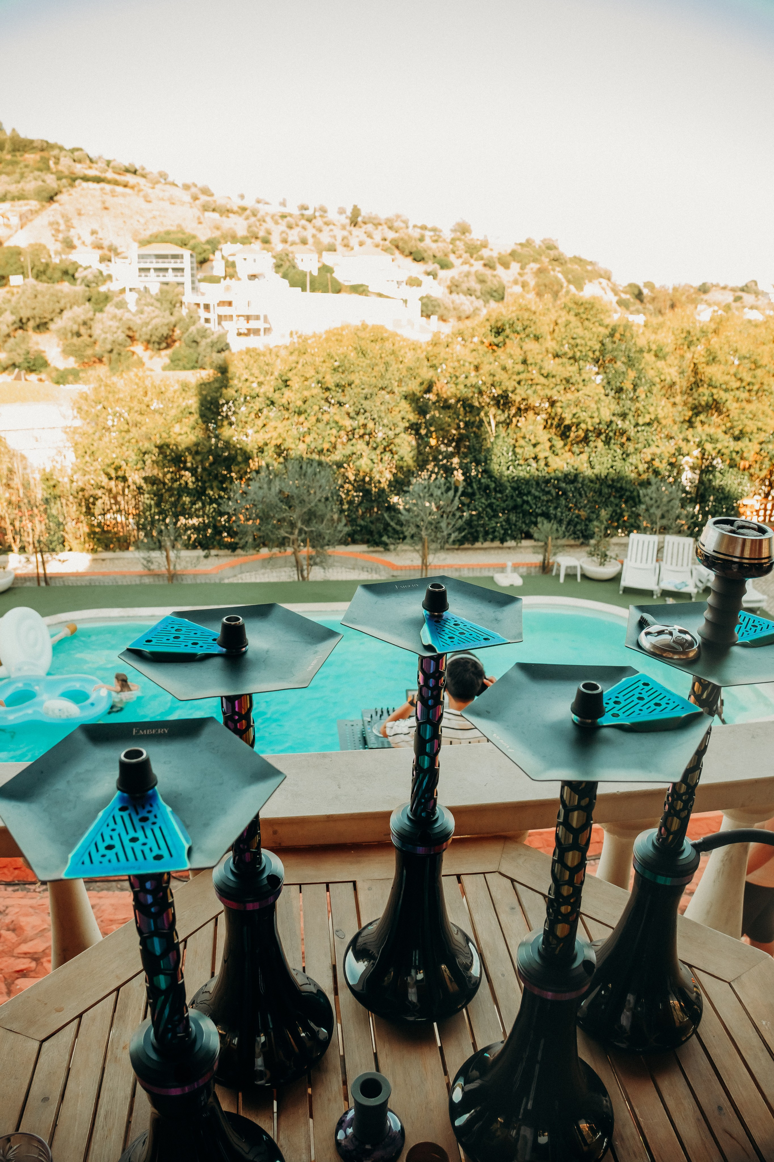 Pool party in  High Villa.  Cascais Sintra Lisbon. Валерія Сичова. Сімейний та репортажний фотограф в Португаліі