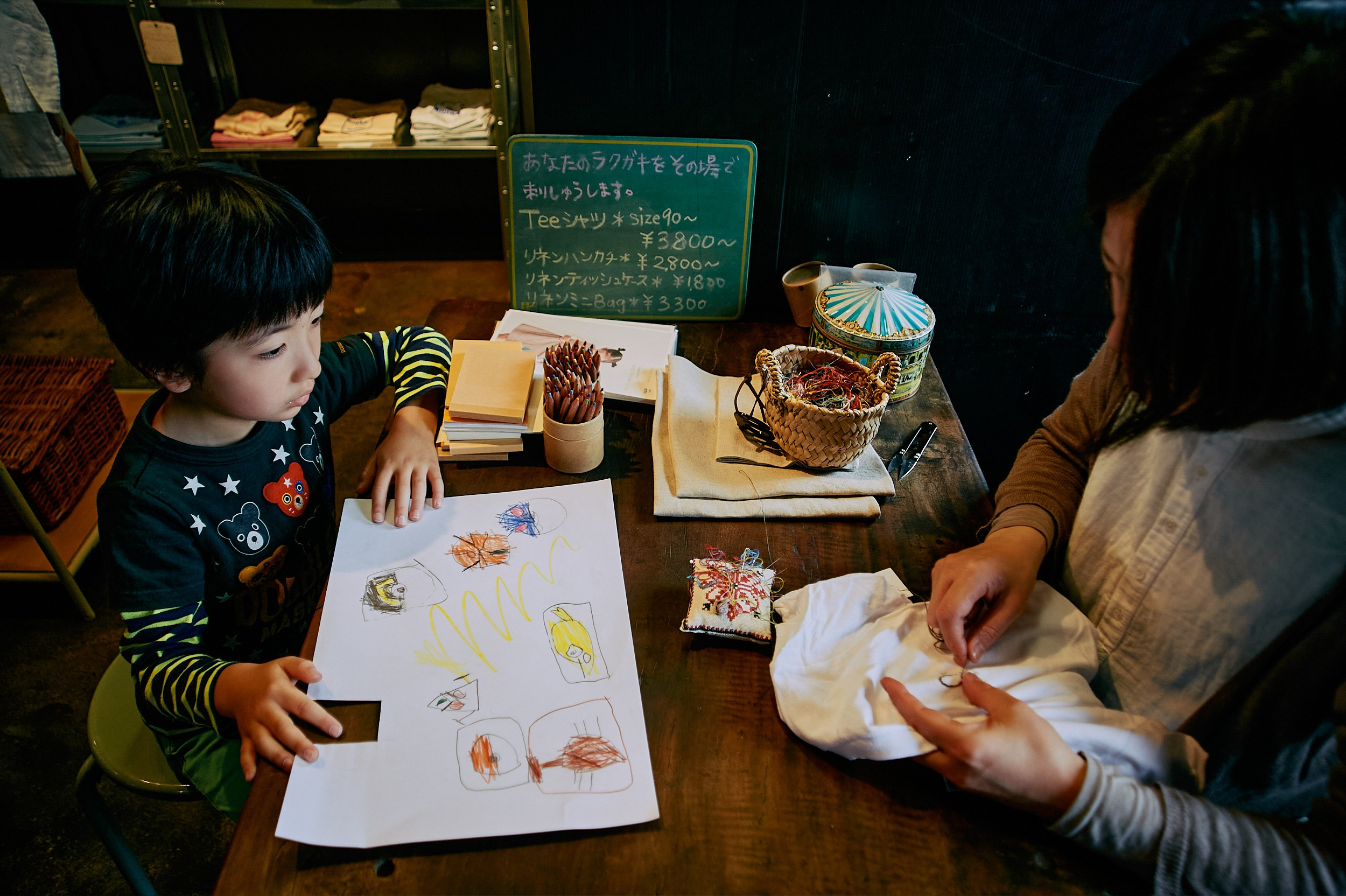 ライブ刺しゅうがやってきた ! !. MT