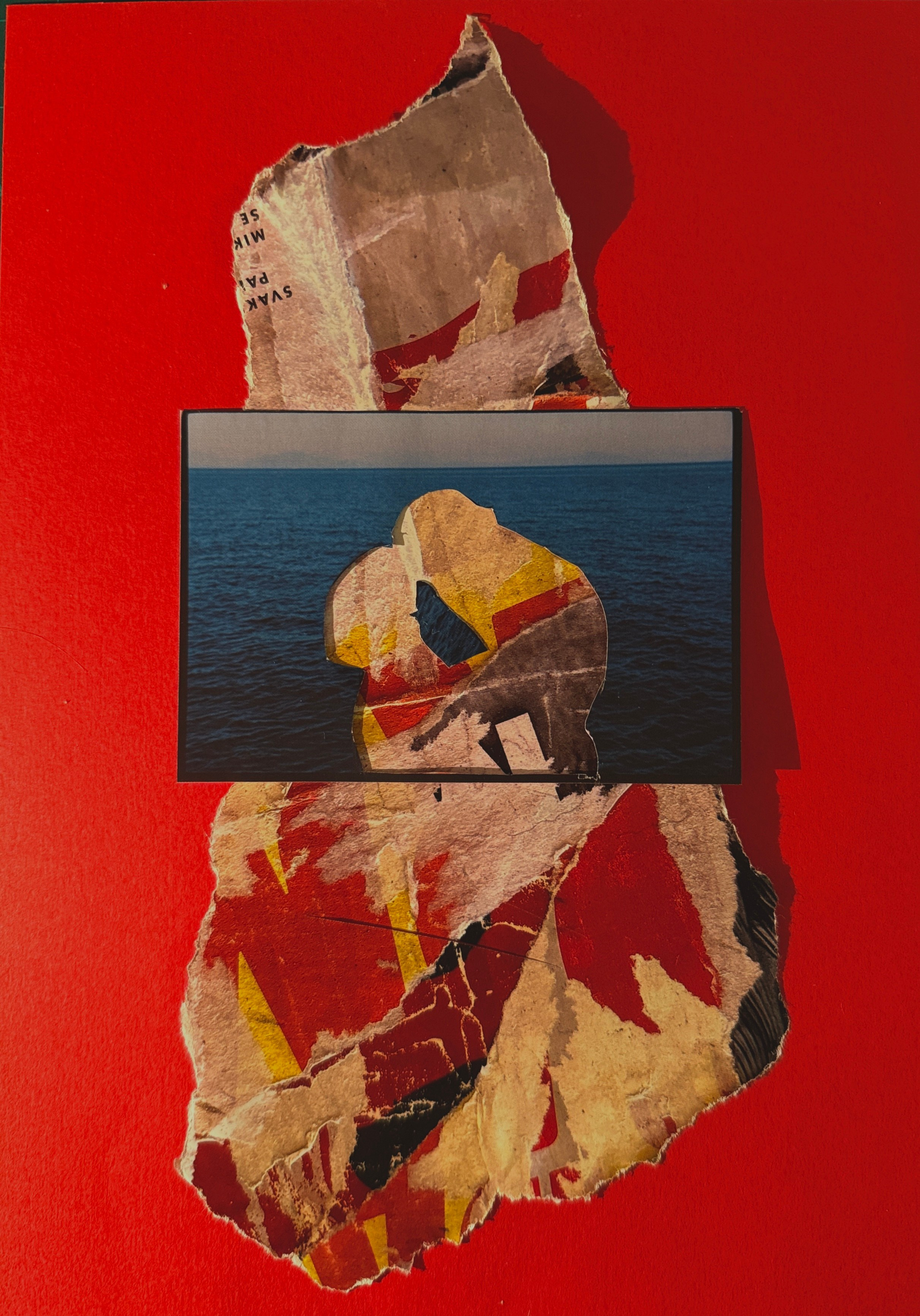 Analog collages. Photographer, photo artist Alena Novgorodtseva