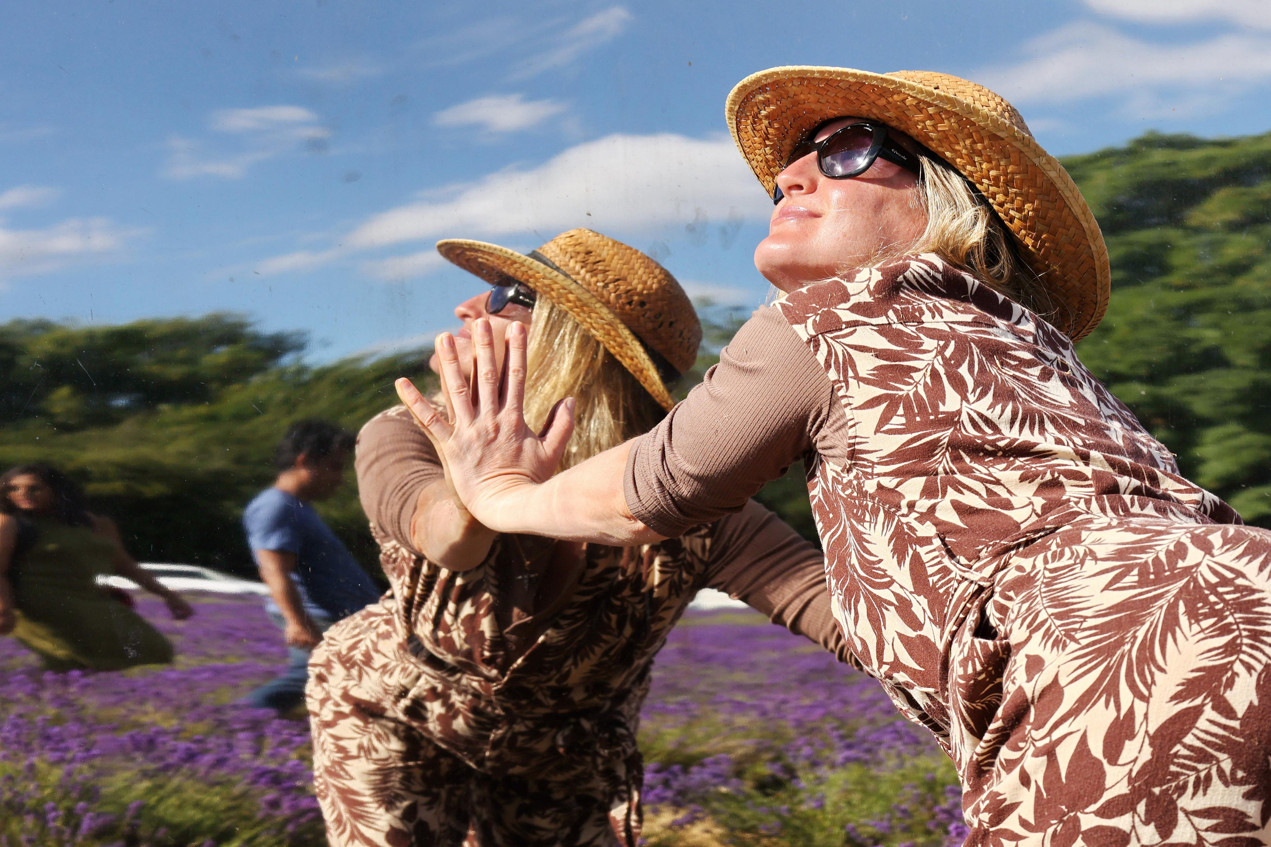 Natasha and lavender. Couples and portraits photographer Wimbledon London