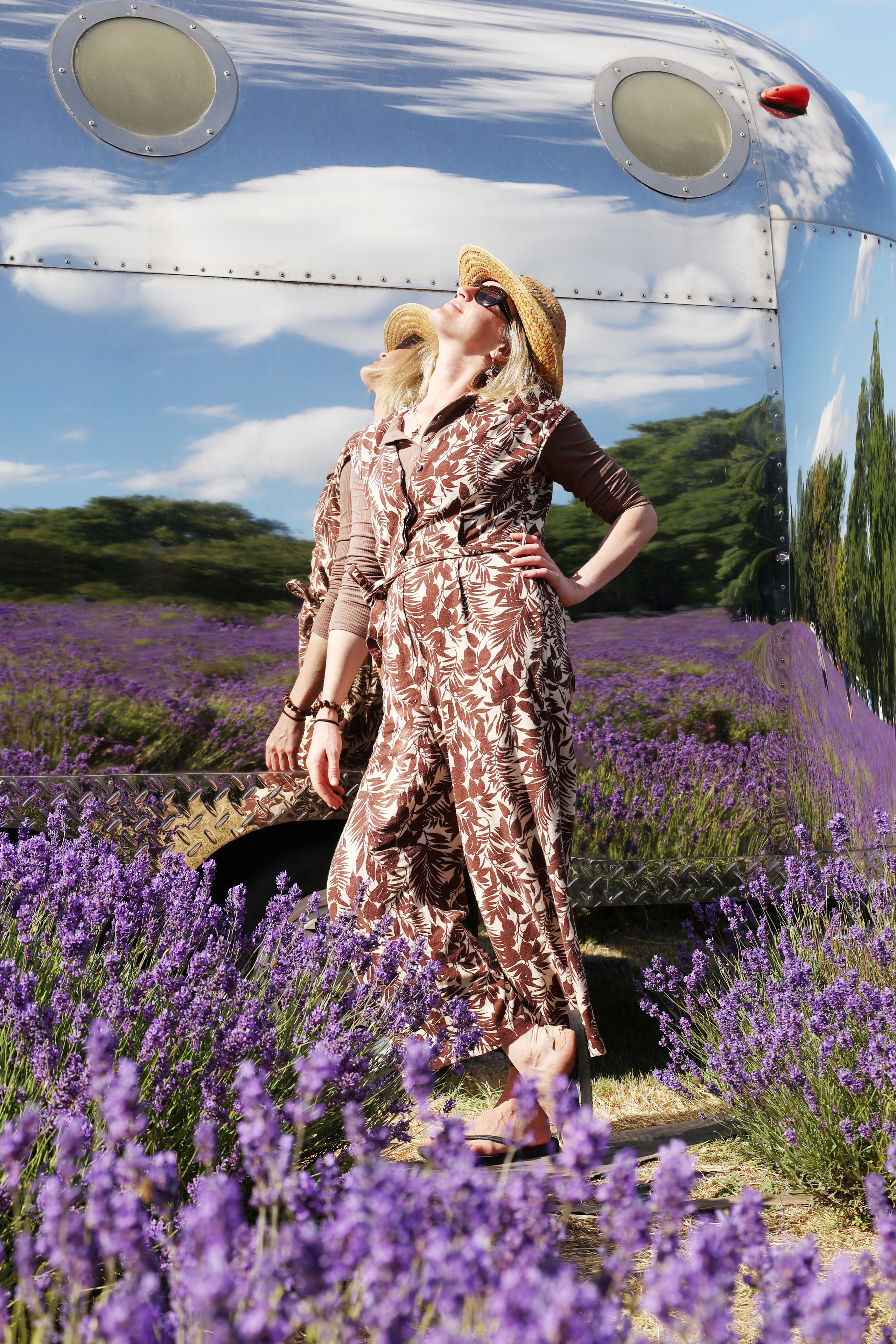 Natasha and lavender. Couples and portraits photographer Wimbledon London