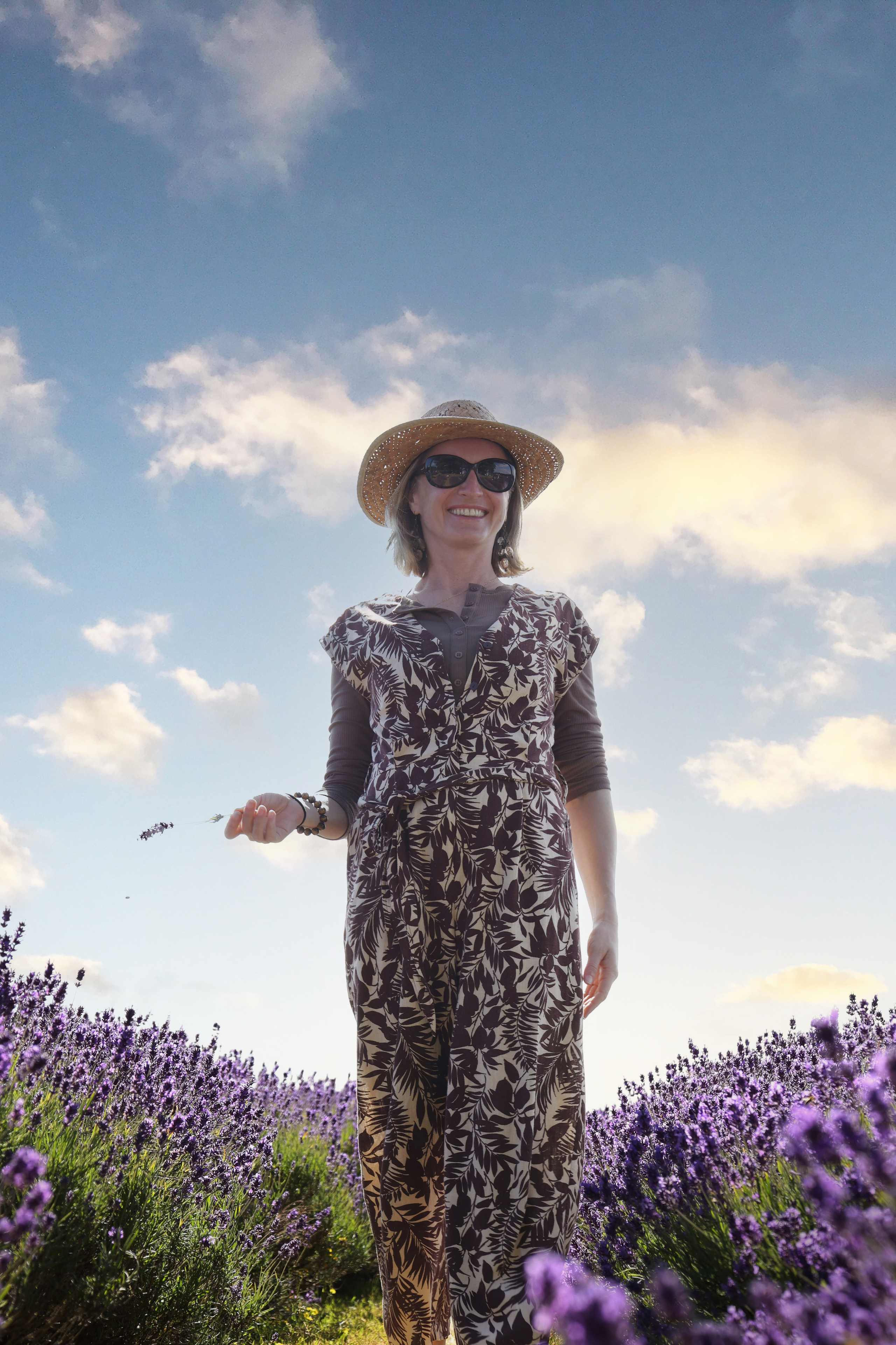 Natasha and lavender. Couples and portraits photographer Wimbledon London