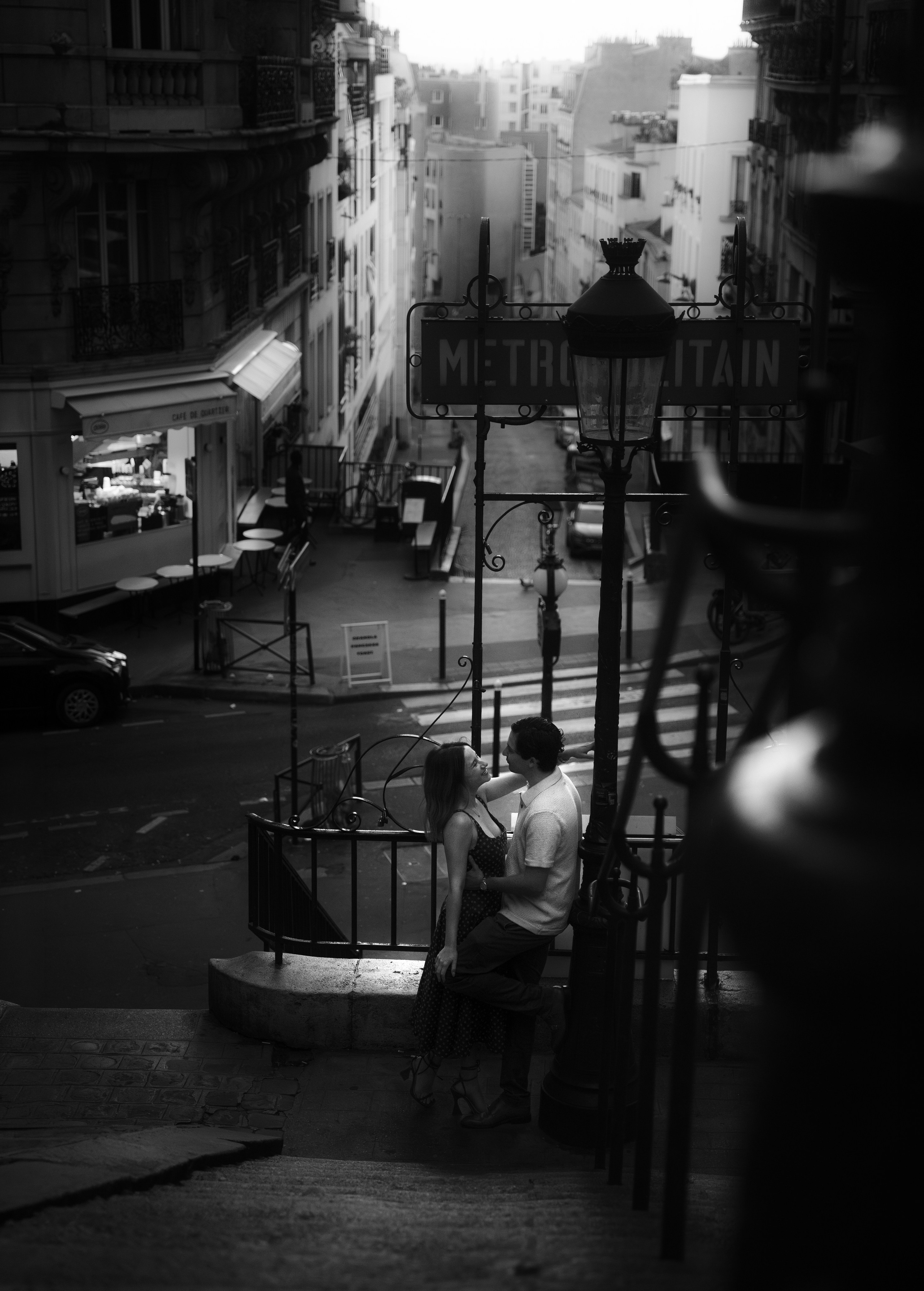 Julian & Sarah in Montmartre
