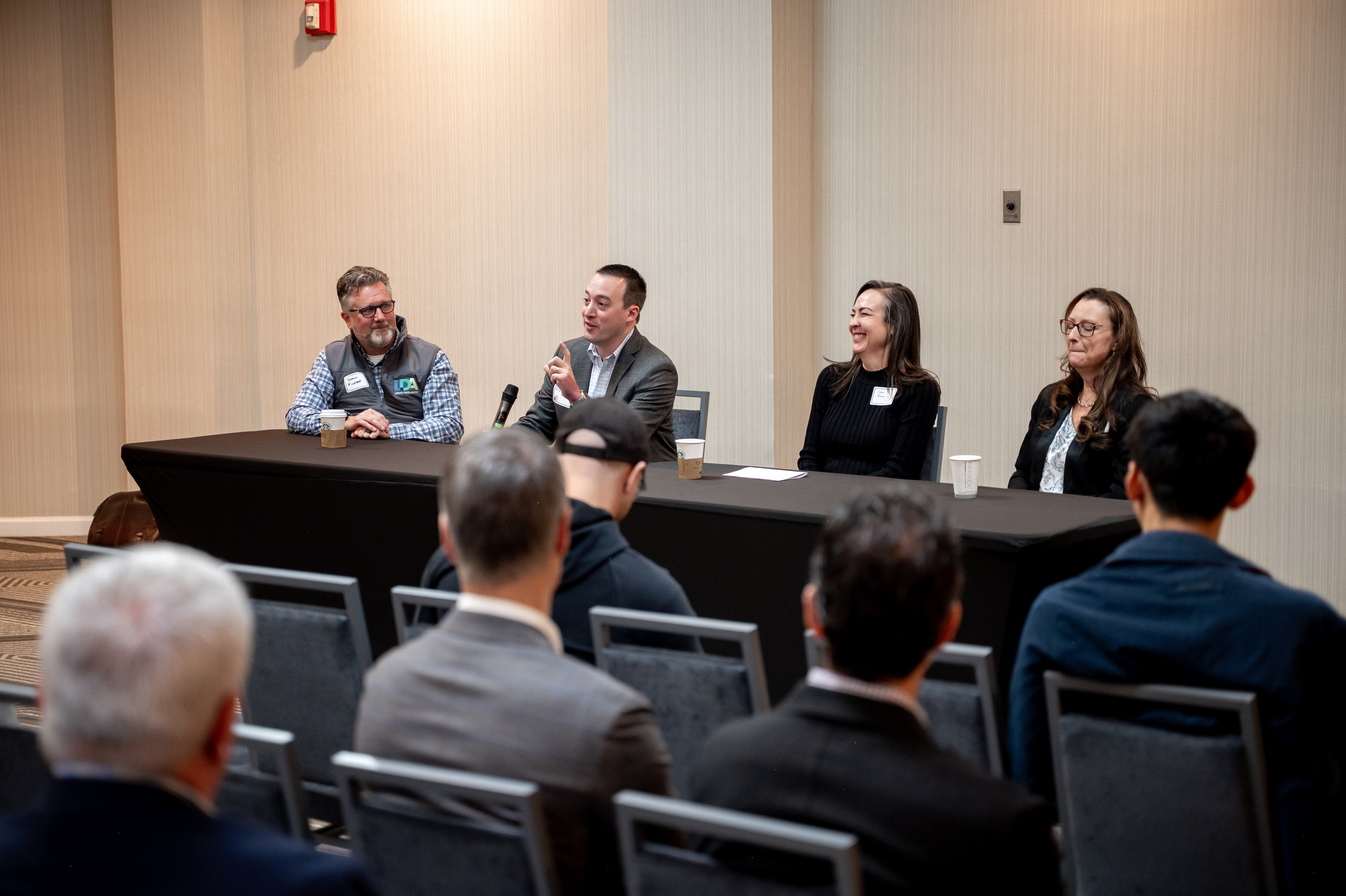 Executive Roundtable networking. Portrait photographer in Charlotte, North Carolina