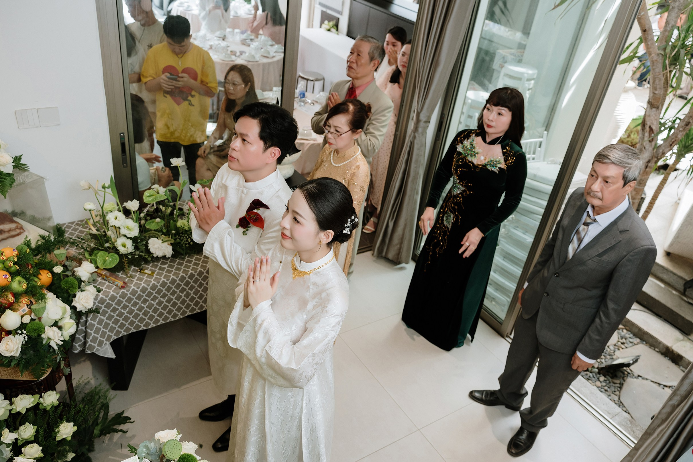 Engagement | NHI + LUAN & LINH + QUY. Saigon Wedding Present | Art Beyond Moments