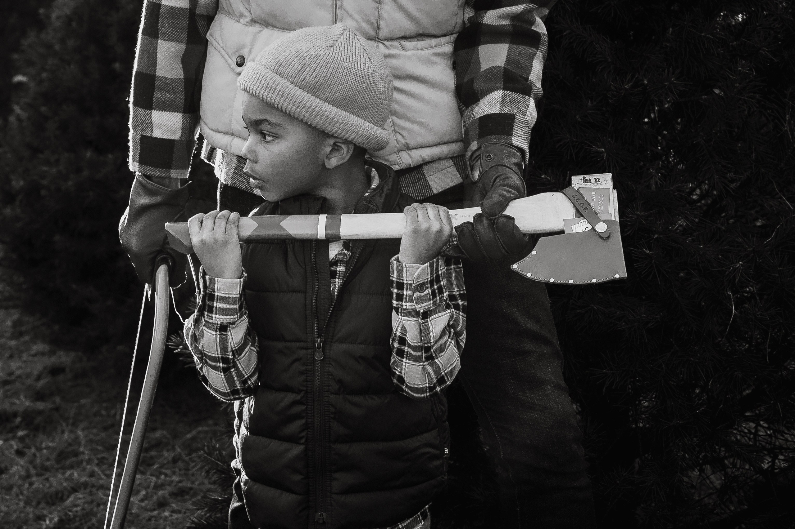 Kristen and family christmas farm. Wedding and family photographer and videographer PA, NJ, NY, DE, MD