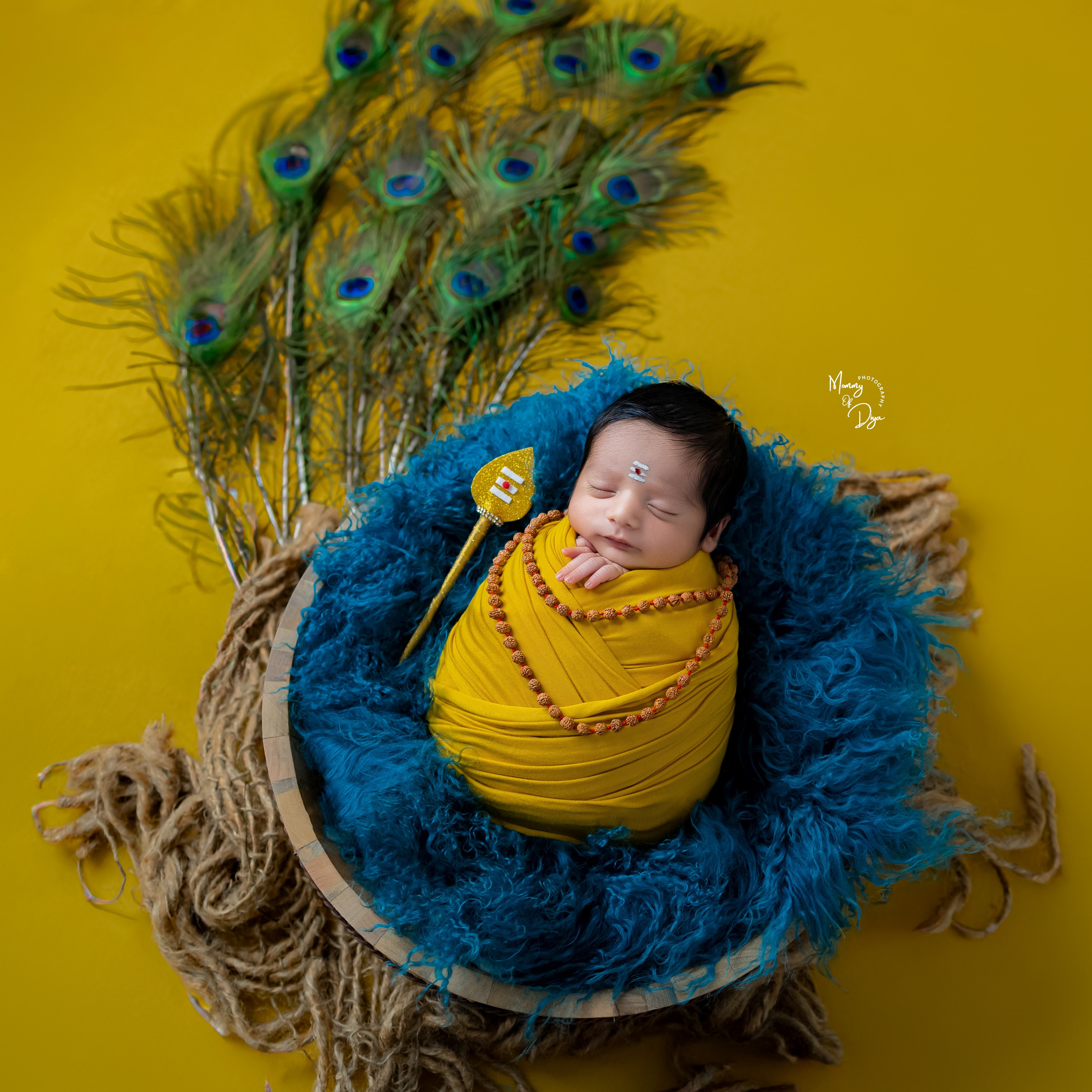 Newborn Photoshoot. Mommy Of Diya Photography