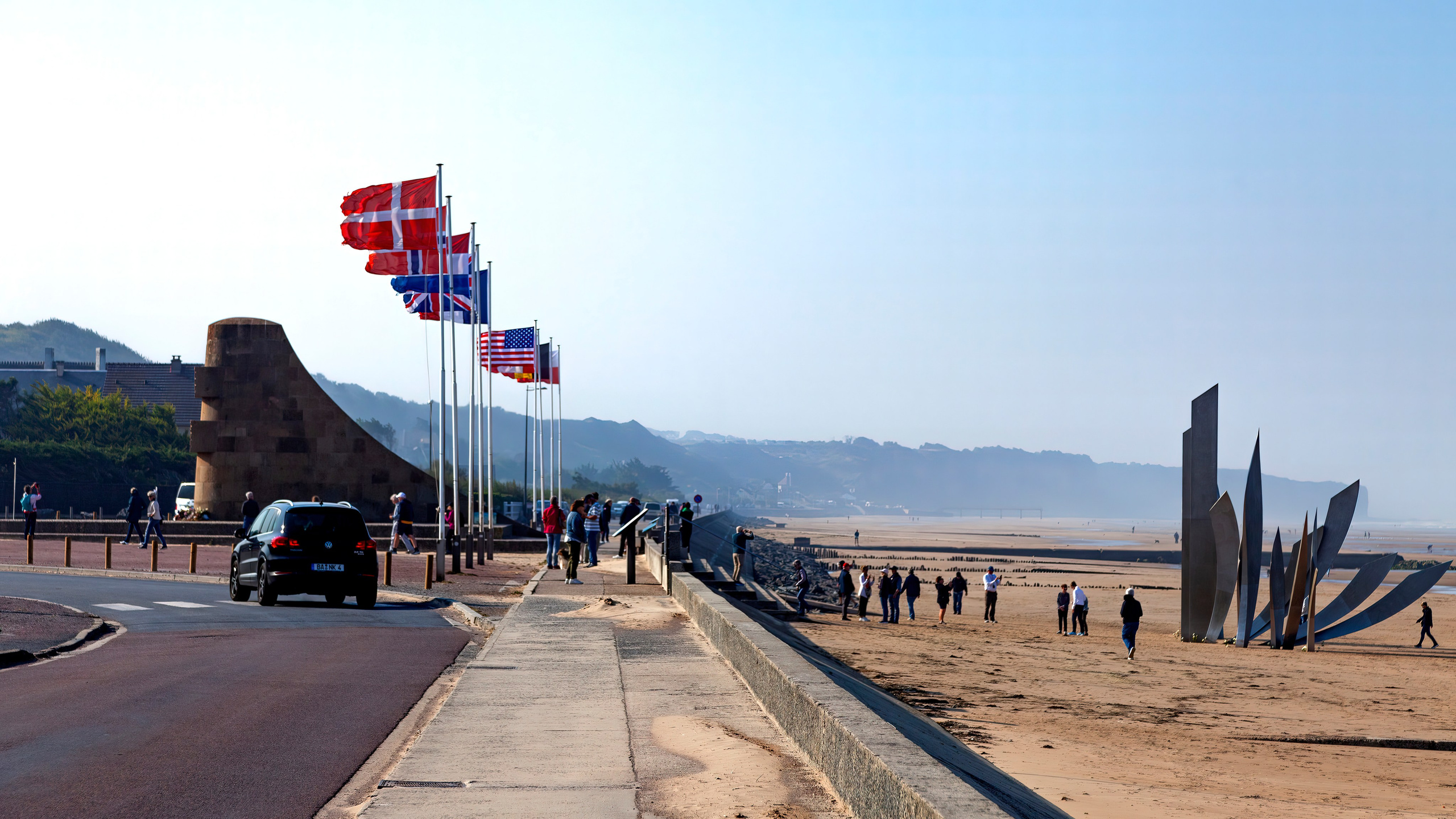180.Omaha Beach.France.19.9.2024. Путешествия в формате 360......