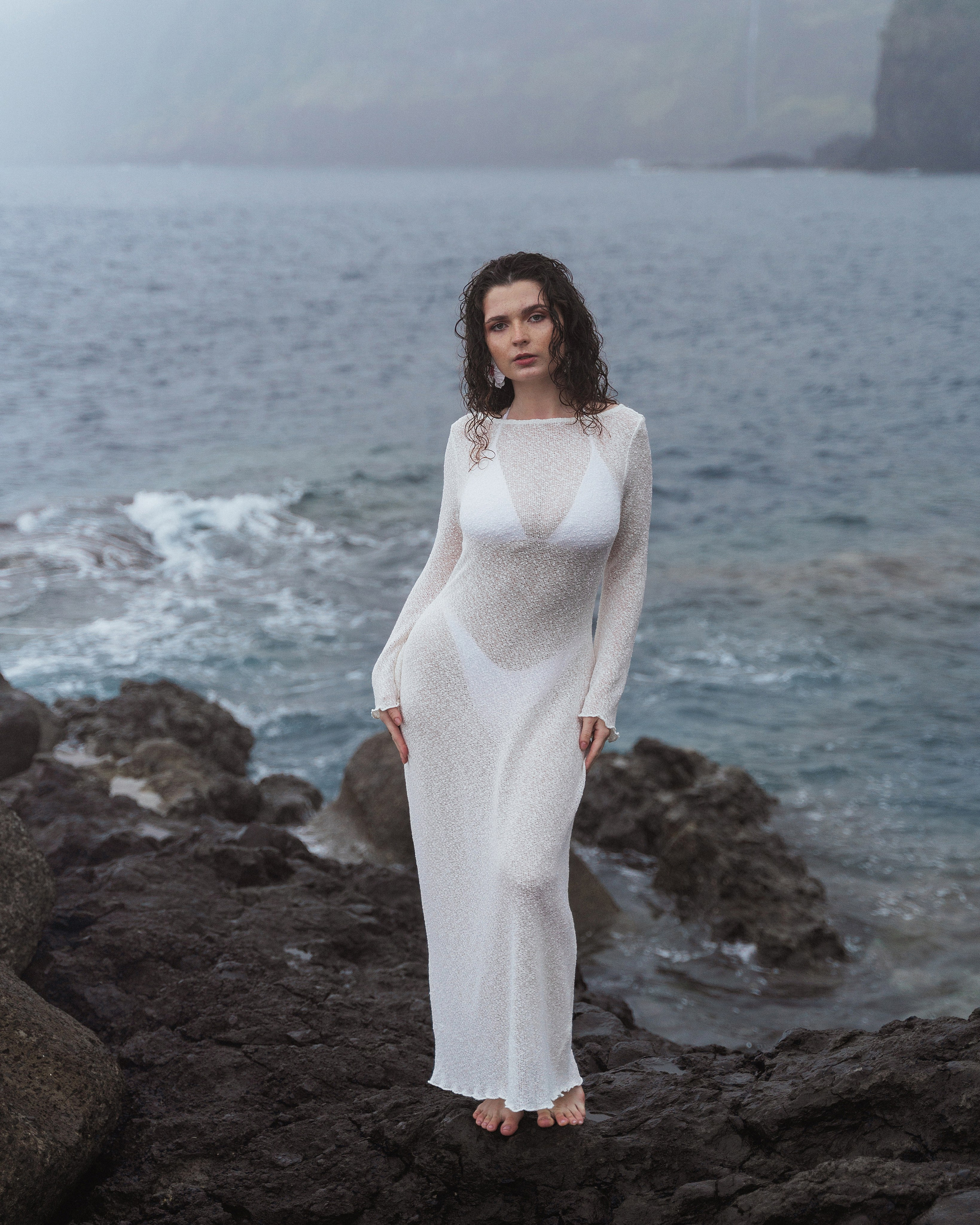 Misty Beach Portraits with Anita at Seixal | Madeira Photographer. Your photographer in Madeira