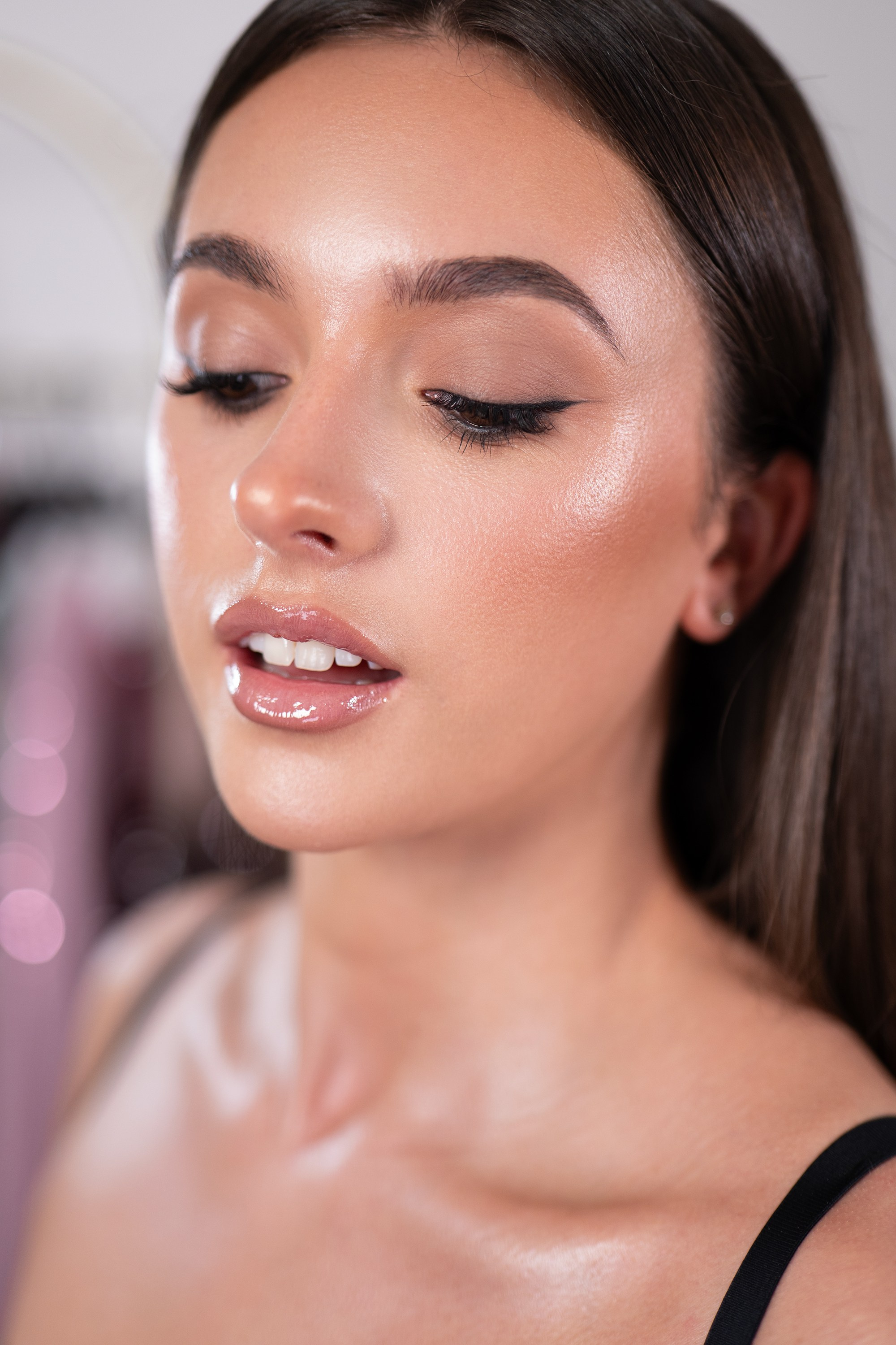 Evening makeup, event hairstyling, special occasion makeup. Makeup artist and Hair stylist in London