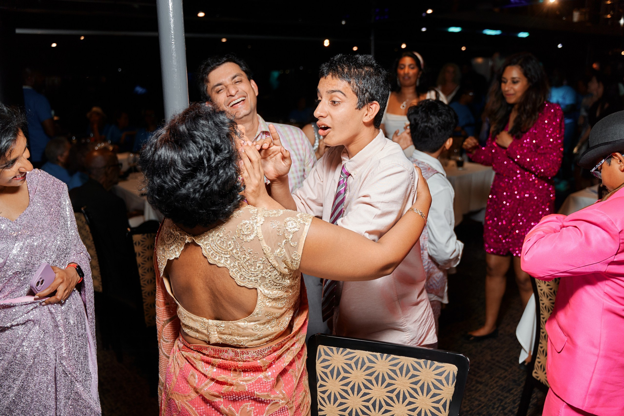 Cruise Birthday Party. Professional Wedding and event photographer USA New York