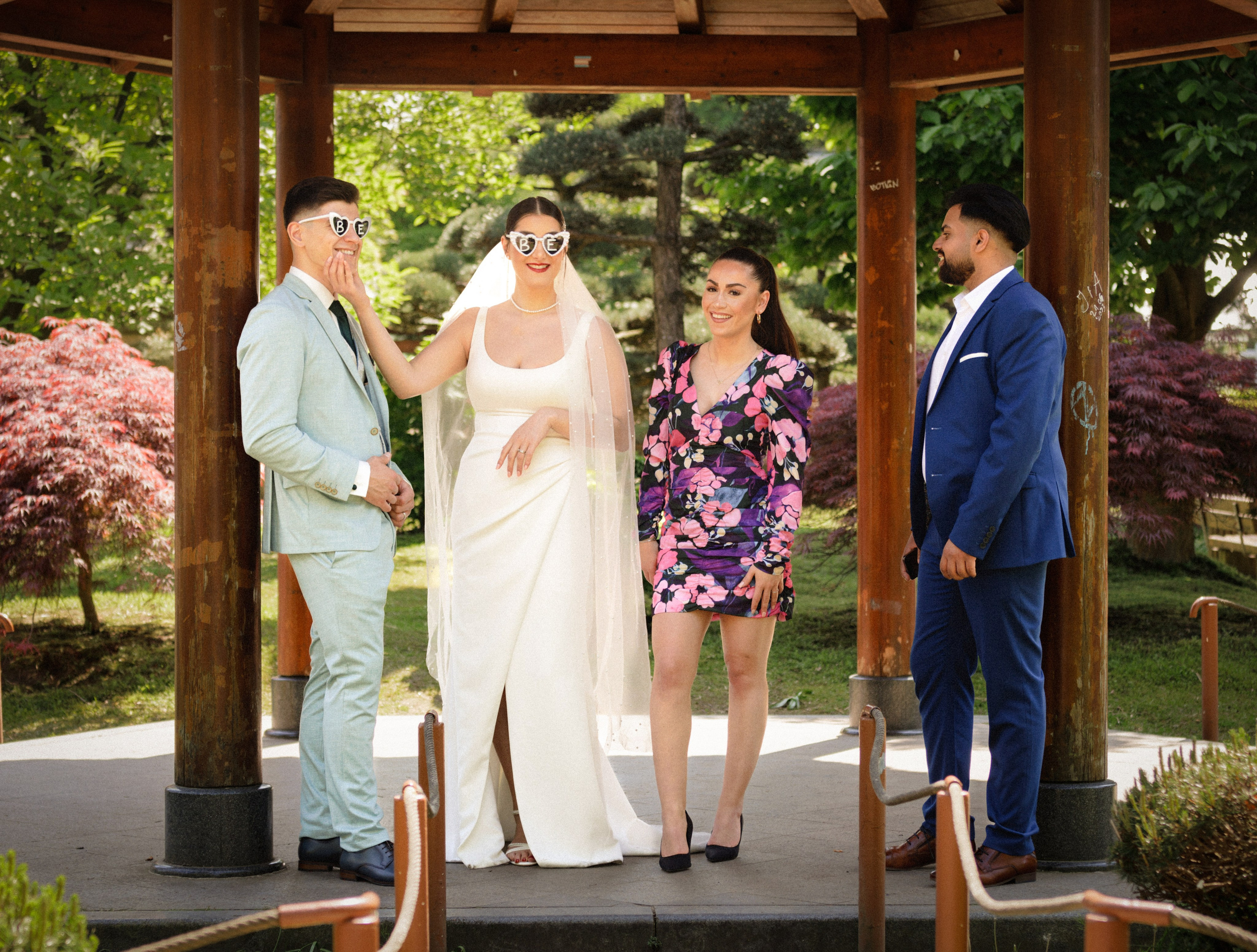 Natürliche Hochzeitsfotografie im Planten un Blomen | Hamburgs grüne Oase. Hochzeitsfotograf und Hochzeitsvideograf aus Hamburg | Roka21Film