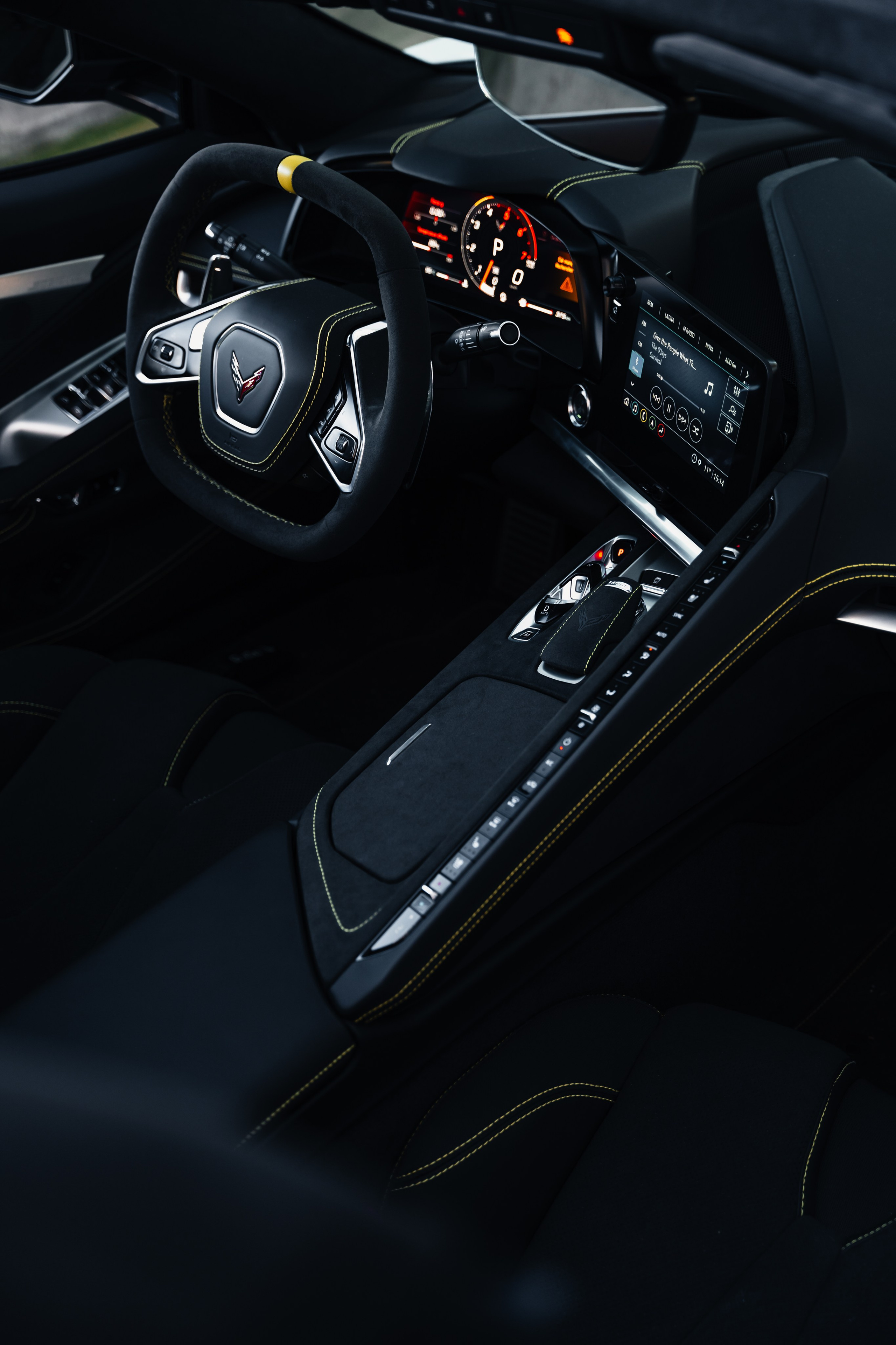 Chevrolet Corvette C8. Photographe de voitures à Paris — Vitalii Motruk