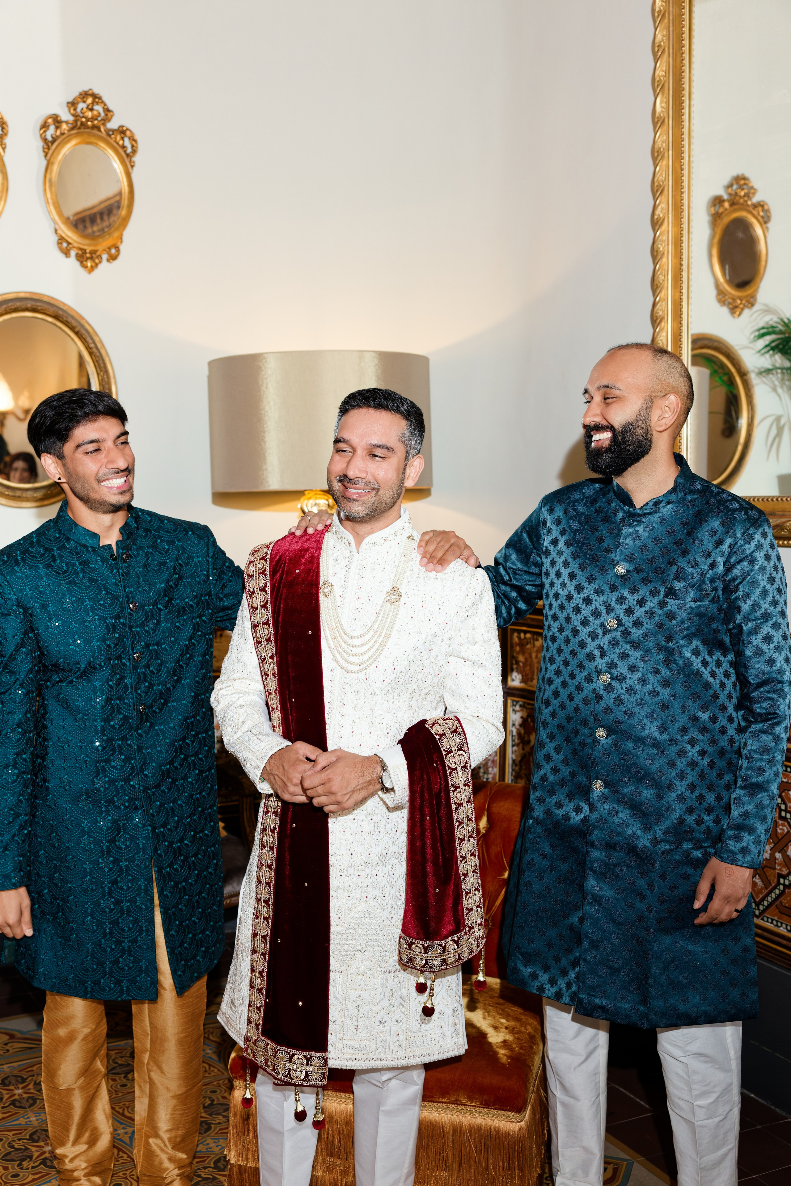 Indian wedding at Gran Villa Rosa, Barcelona