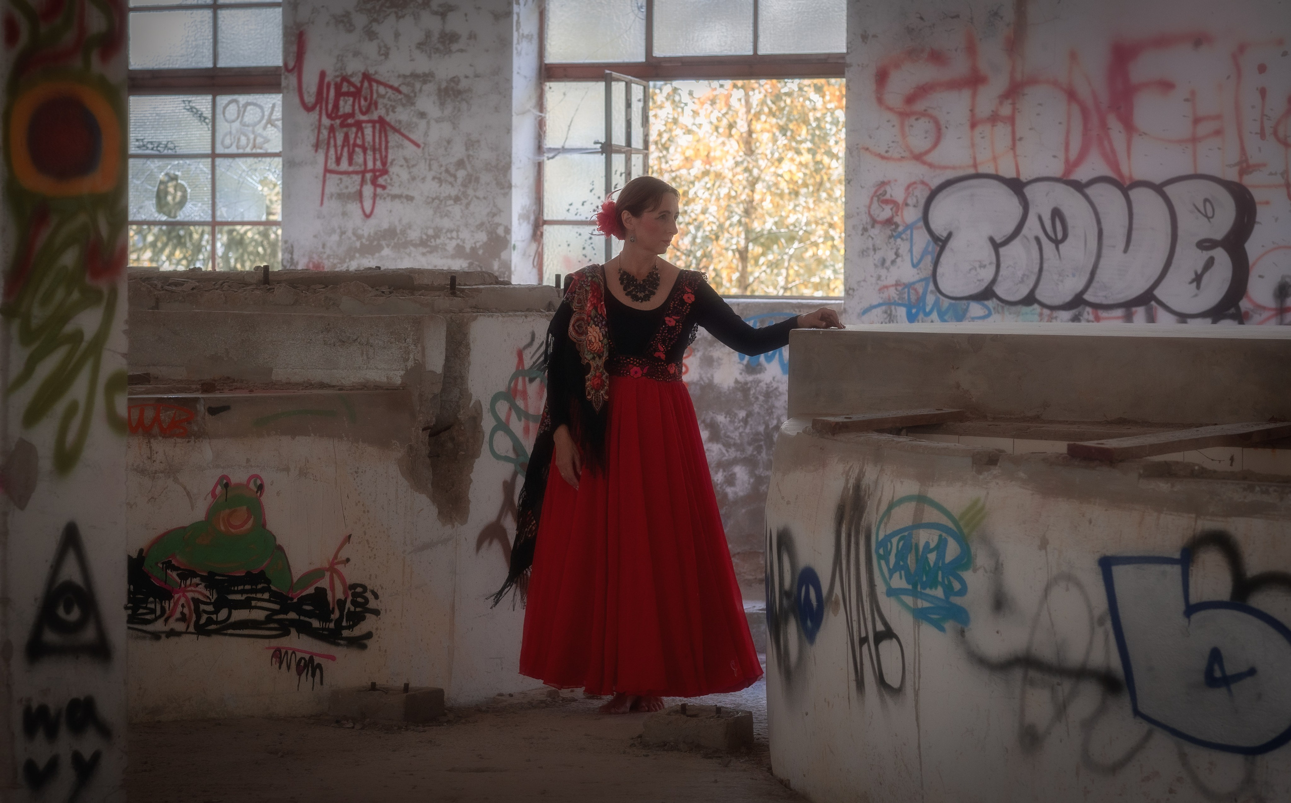 Frida (Selbstporträt). Natalia Olfert Fotografie