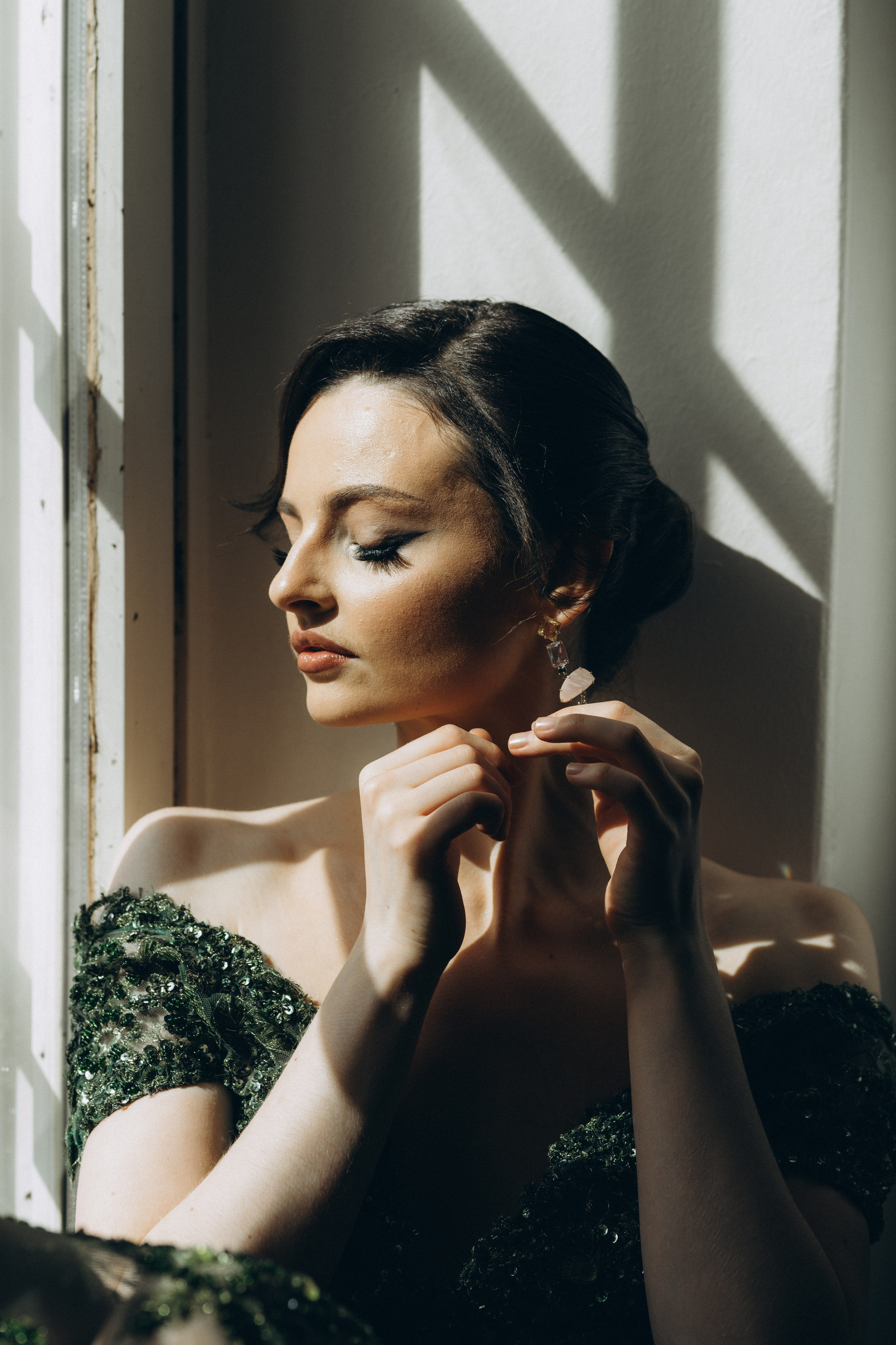 Riikka Couture, Riikka Ikäheimo, Violetta Keller, Portrait, Dancer. Wedding and potrait photographer in Helsinki Vickan O