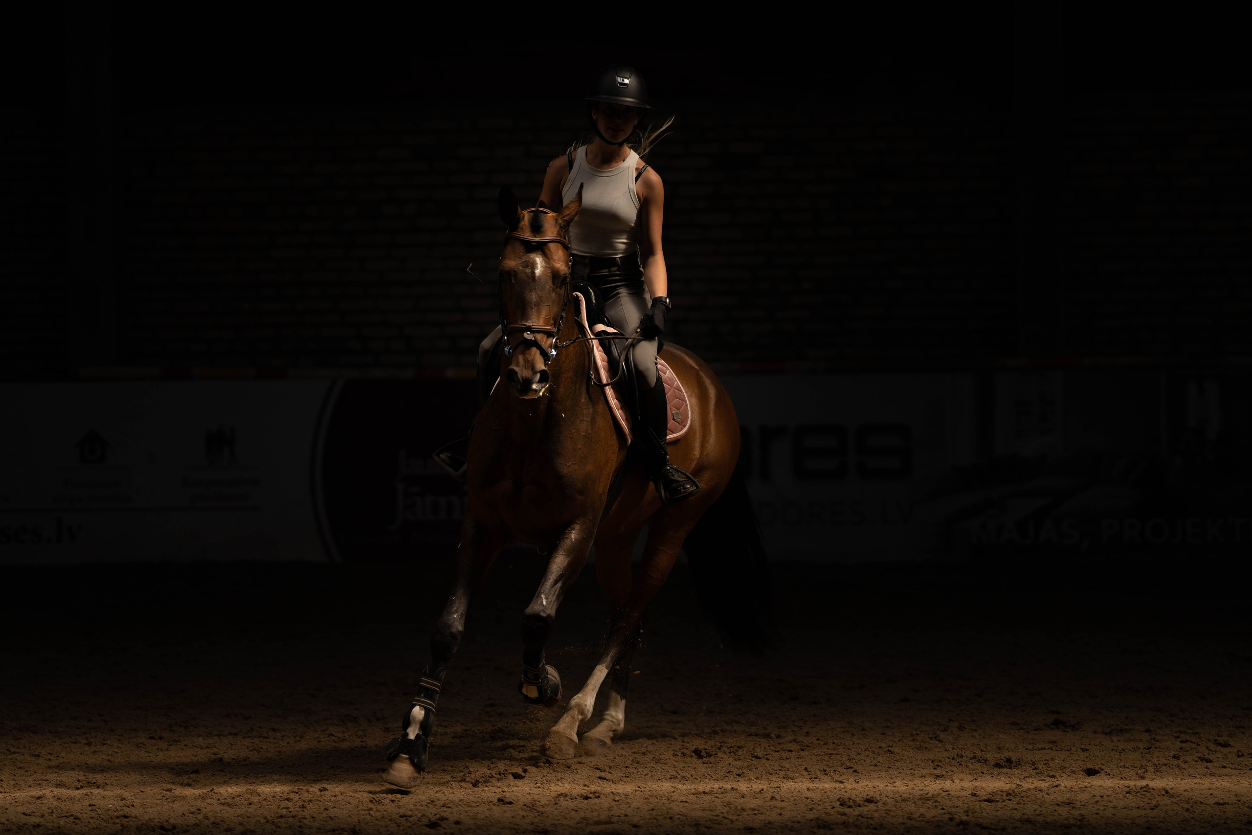 Equestrian sports. Sports and portrait photographer in Riga