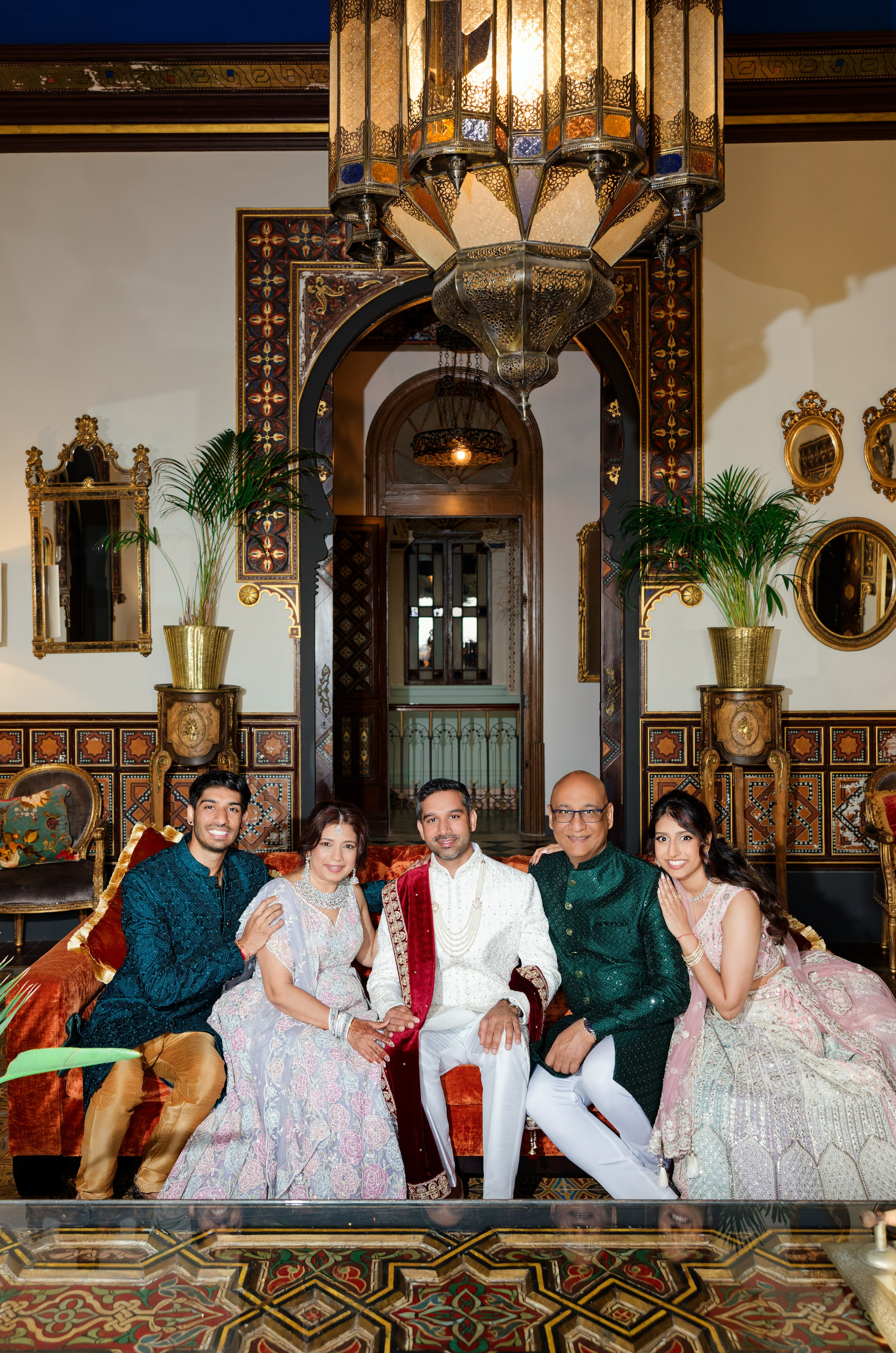 Indian wedding at Gran Villa Rosa, Barcelona