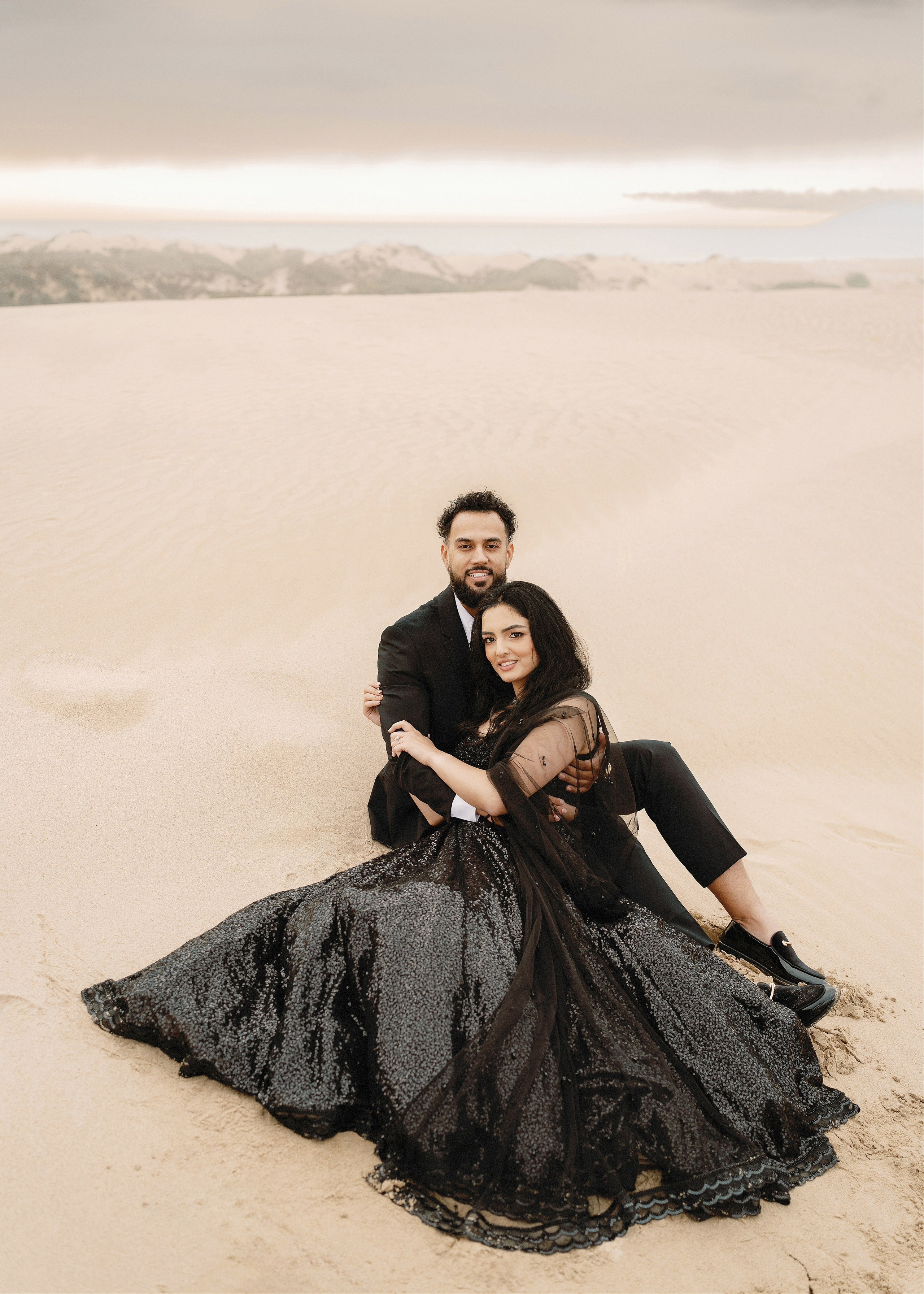 Elopement at Pismo Beach Sand Dunes, California. Wedding Photography & Videography Team in California, Los Angeles, San Francisco, San Diego and Travel