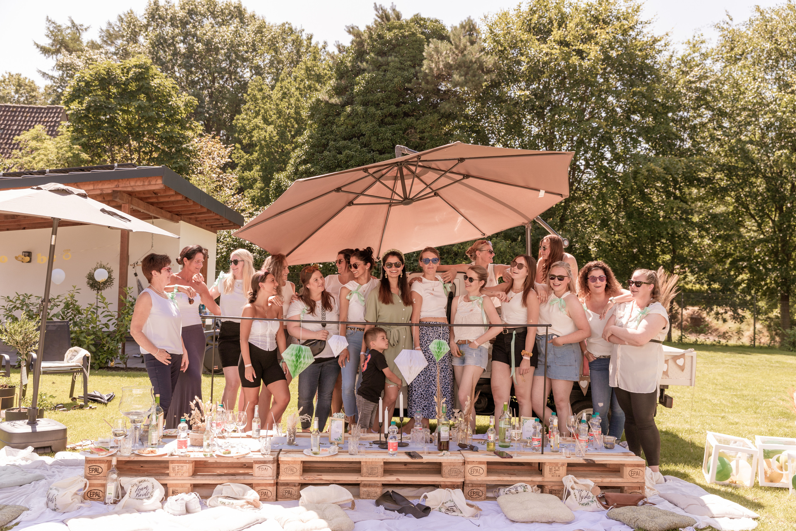 JGA von Erika. Familien und Hochzeitfotograf in Molbergen, Cloppenburg, Münsterland