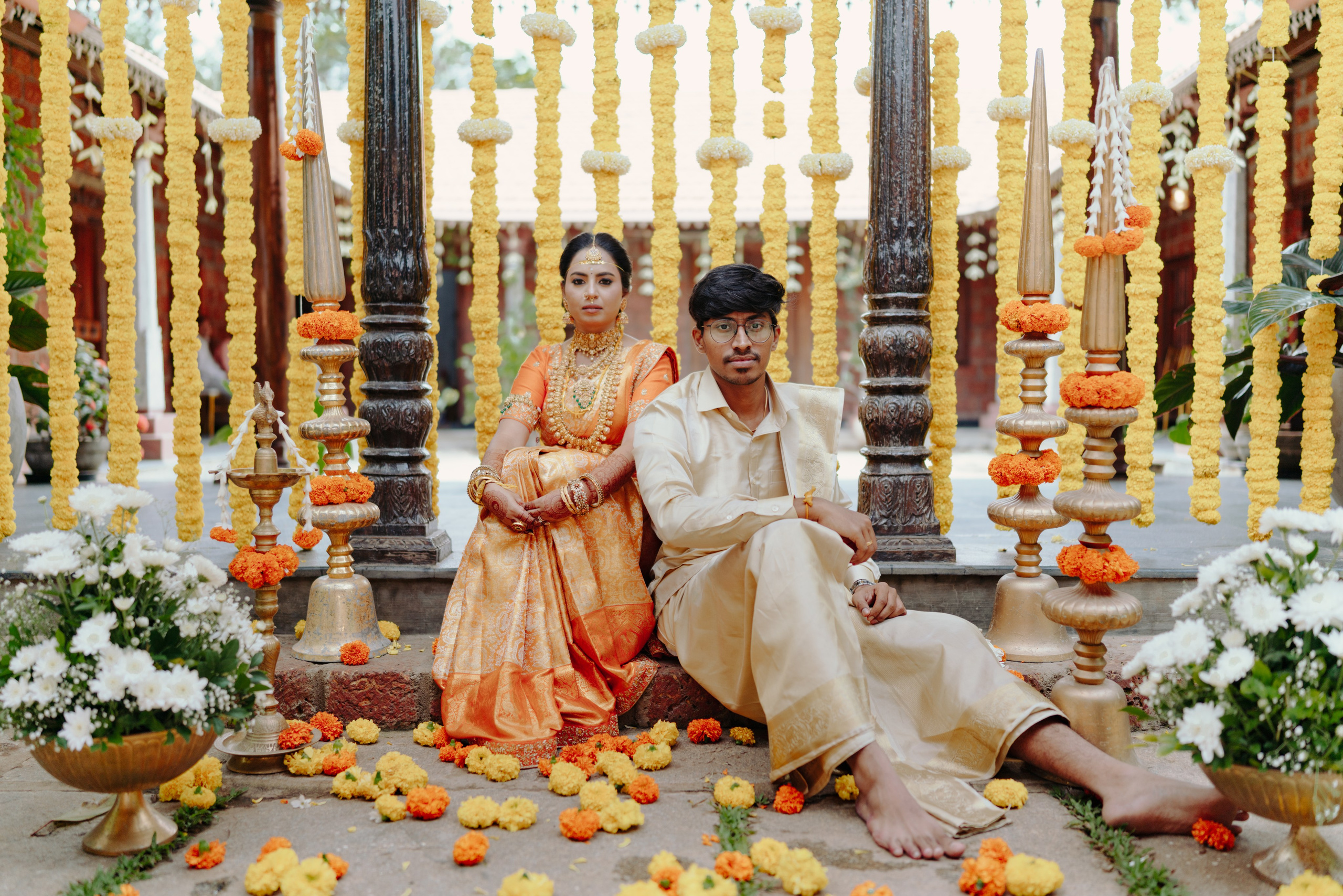 Niharika & Karthik | Tamil & Telugu Wedding Photography at The Tharavadu Mane | Tales Of You