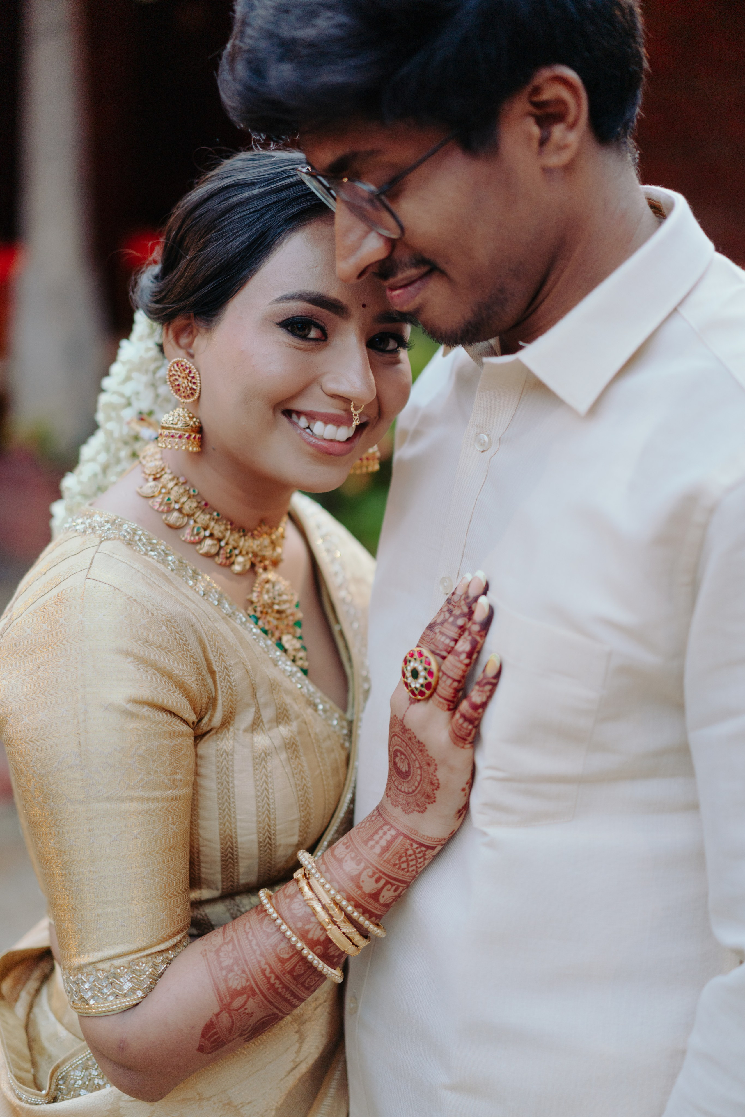 Niharika & Karthik | Tamil & Telugu Wedding Photography at The Tharavadu Mane | Tales Of You