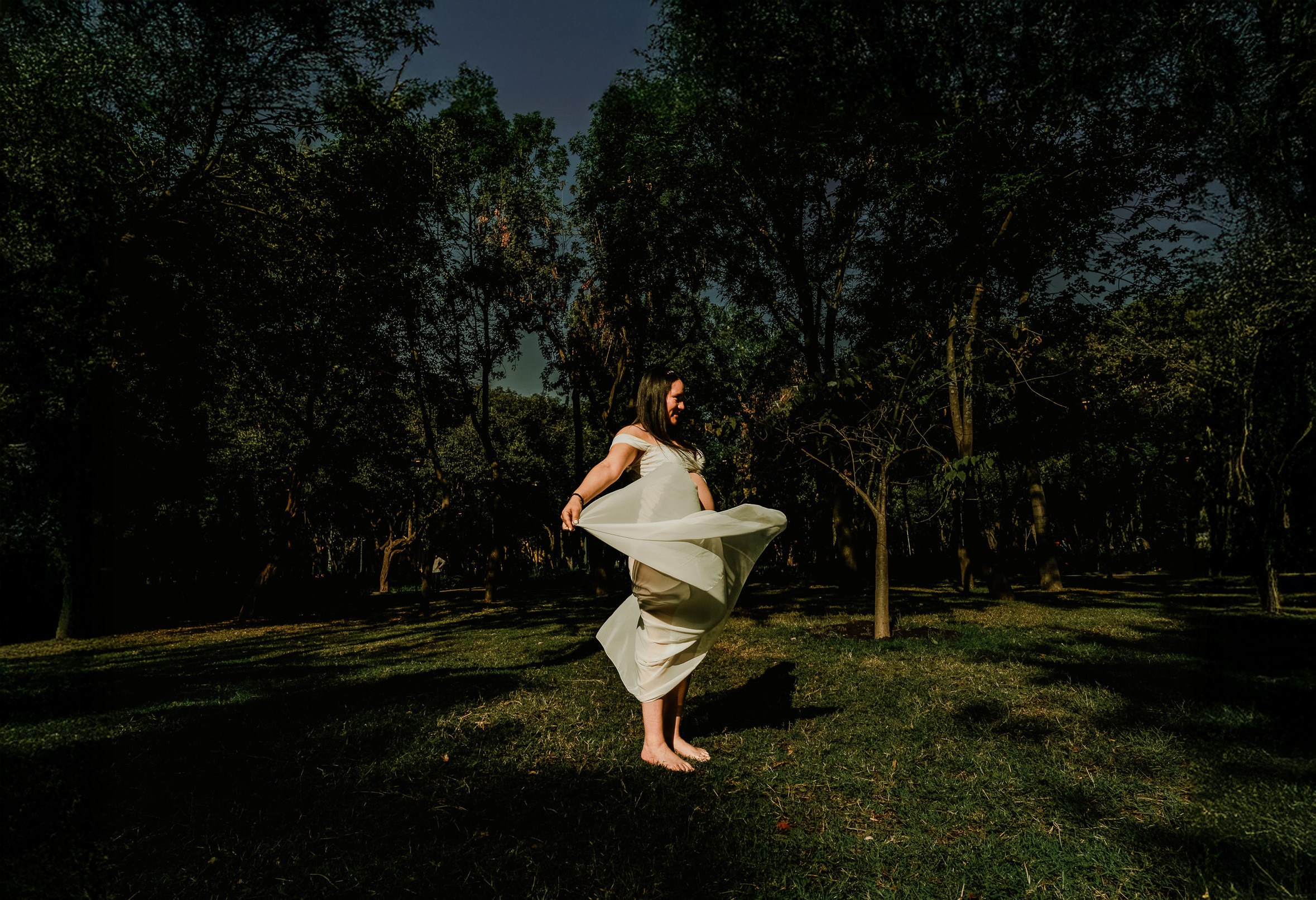 Waiting for twins. Wedding and family photographer in Mexico City