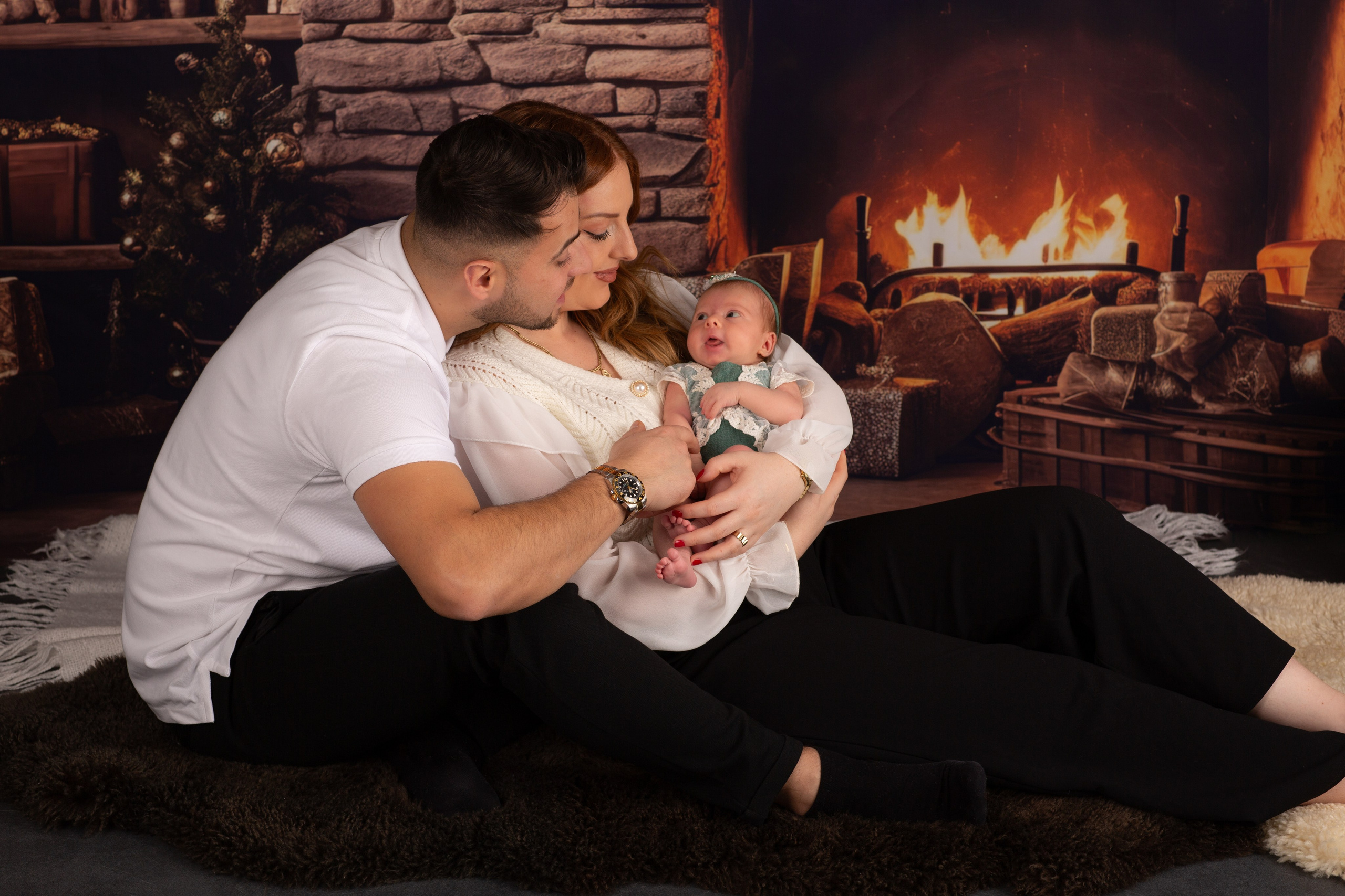 Weihnachtsshooting. Neugeborenen, Familien, Geschwister Fotografin aus Delmenhorst