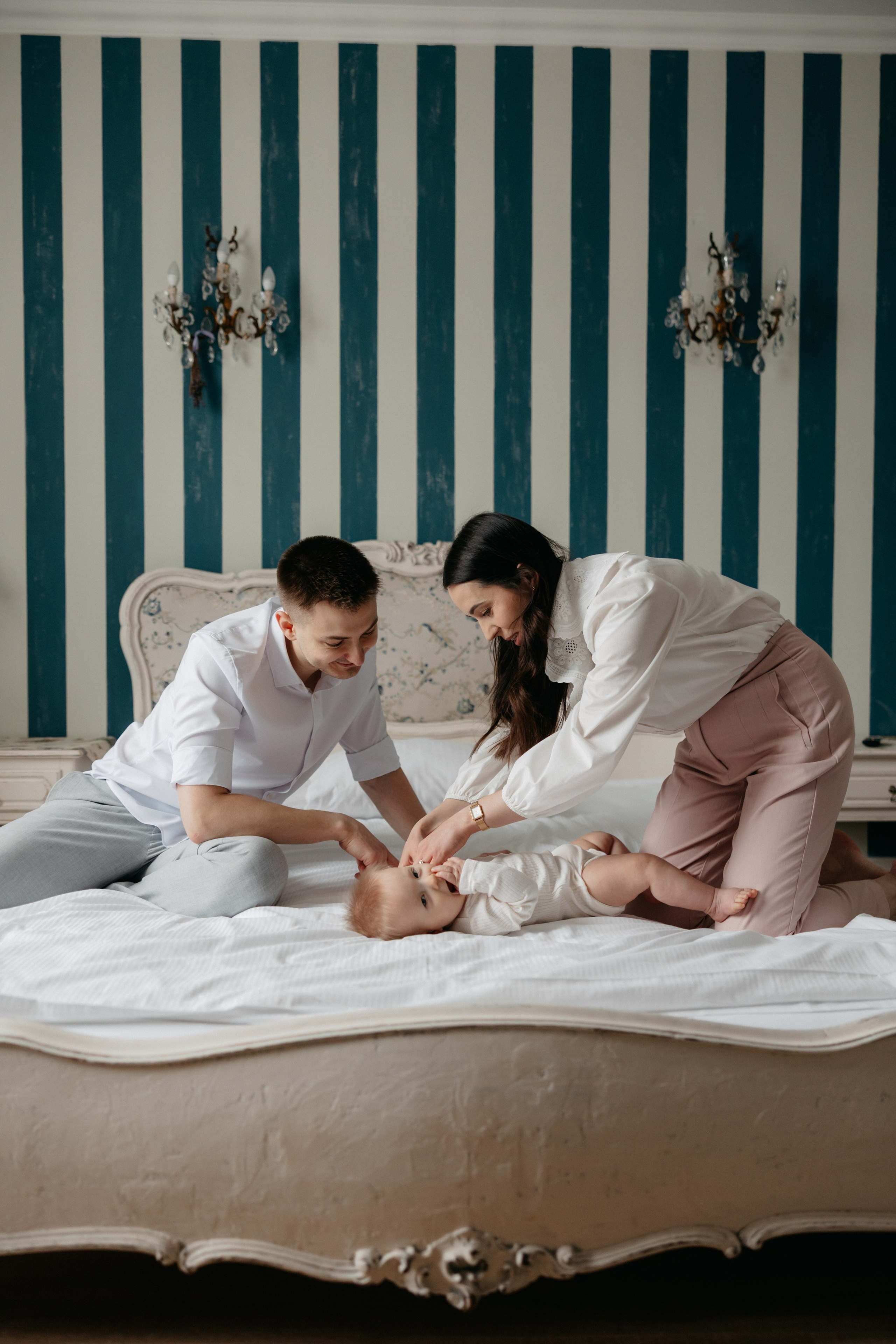 Chrzest Święty Amelki. Fotograf Siedlce