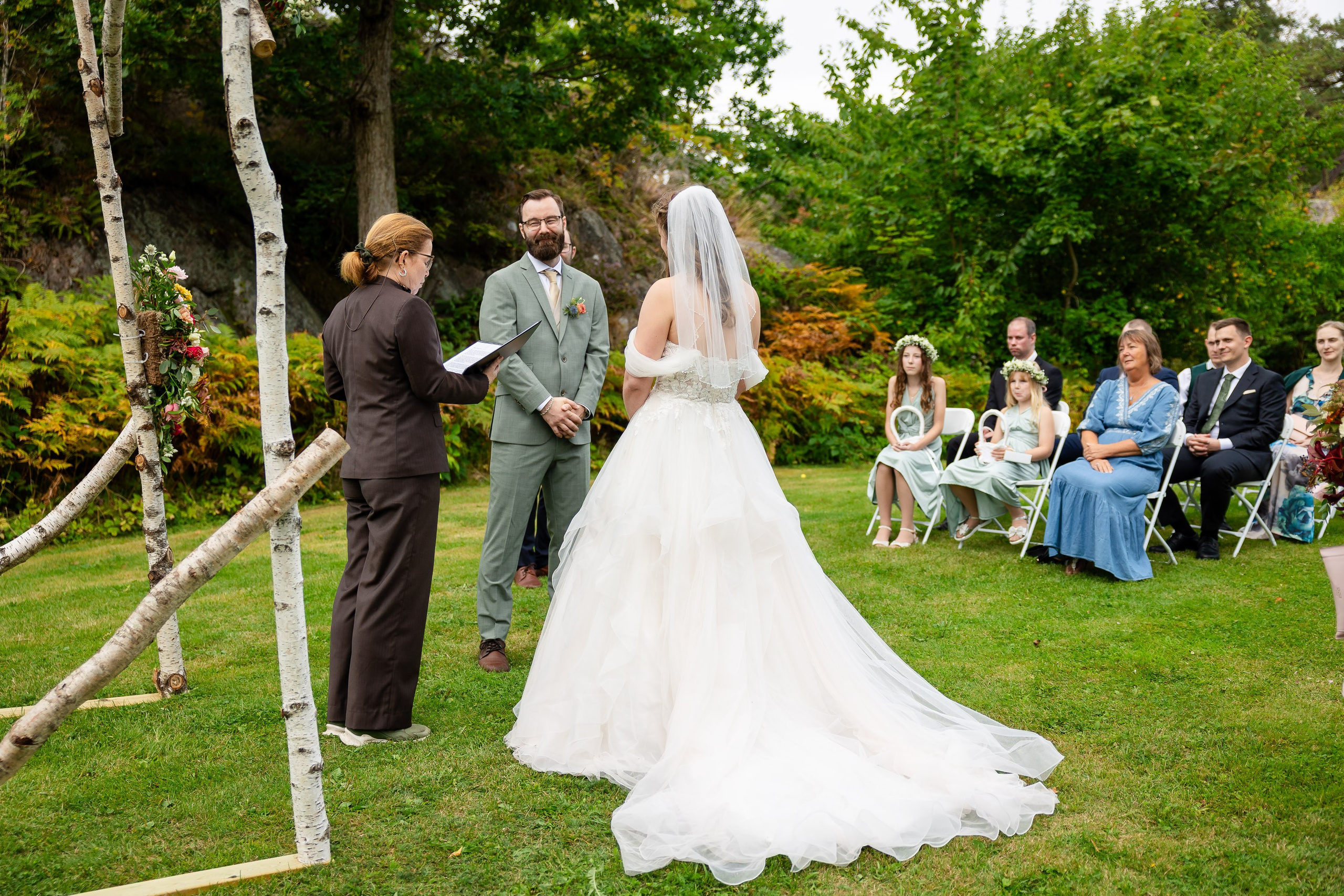 Bryllupsfotografering på Tromøya i Arendal. Bryllupsfotograf i Oslo og Rogaland — Meisal Media