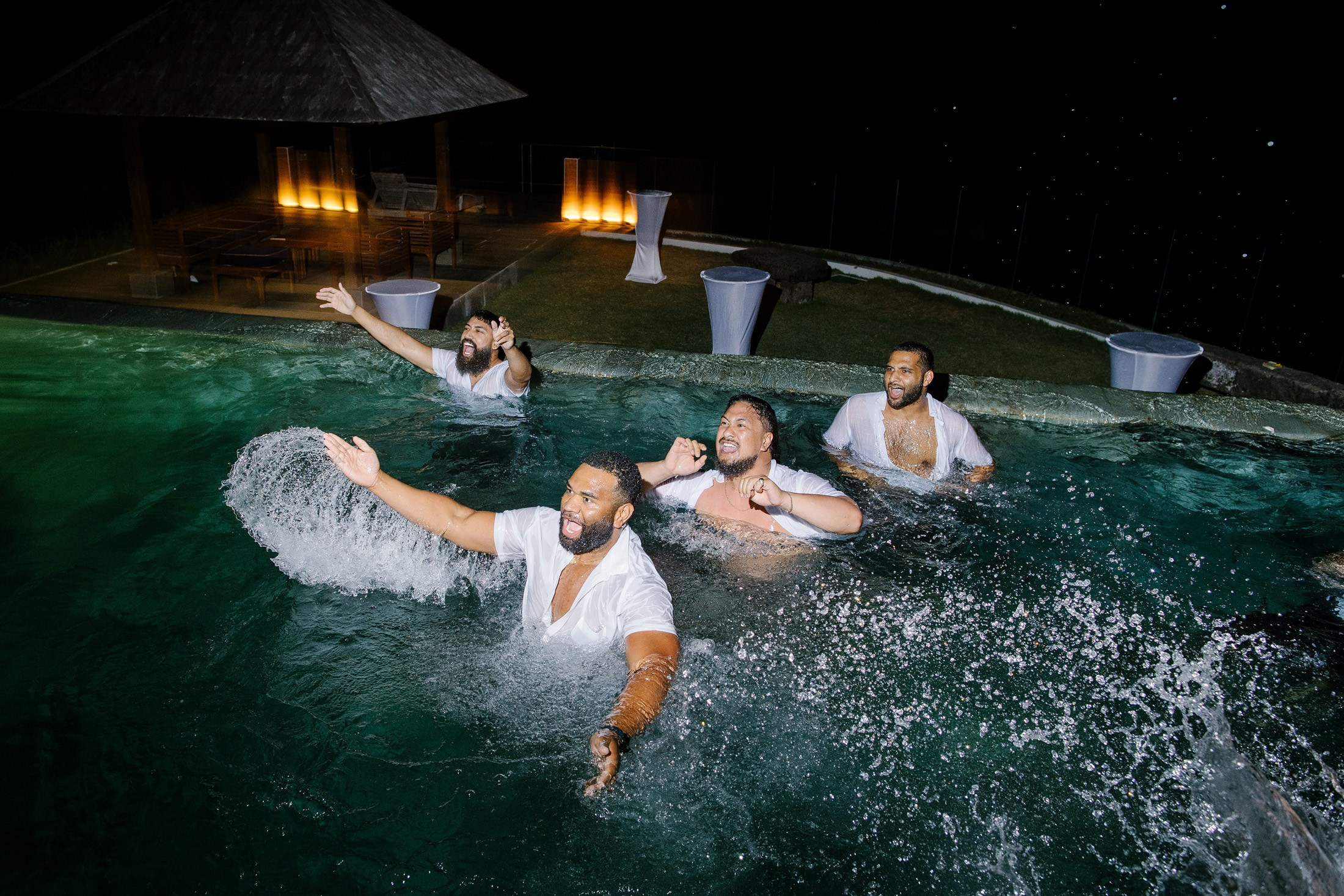 Big funny wedding with guests in paradise Bali island. Get.it.feel — Aesthetic Photography and Videography