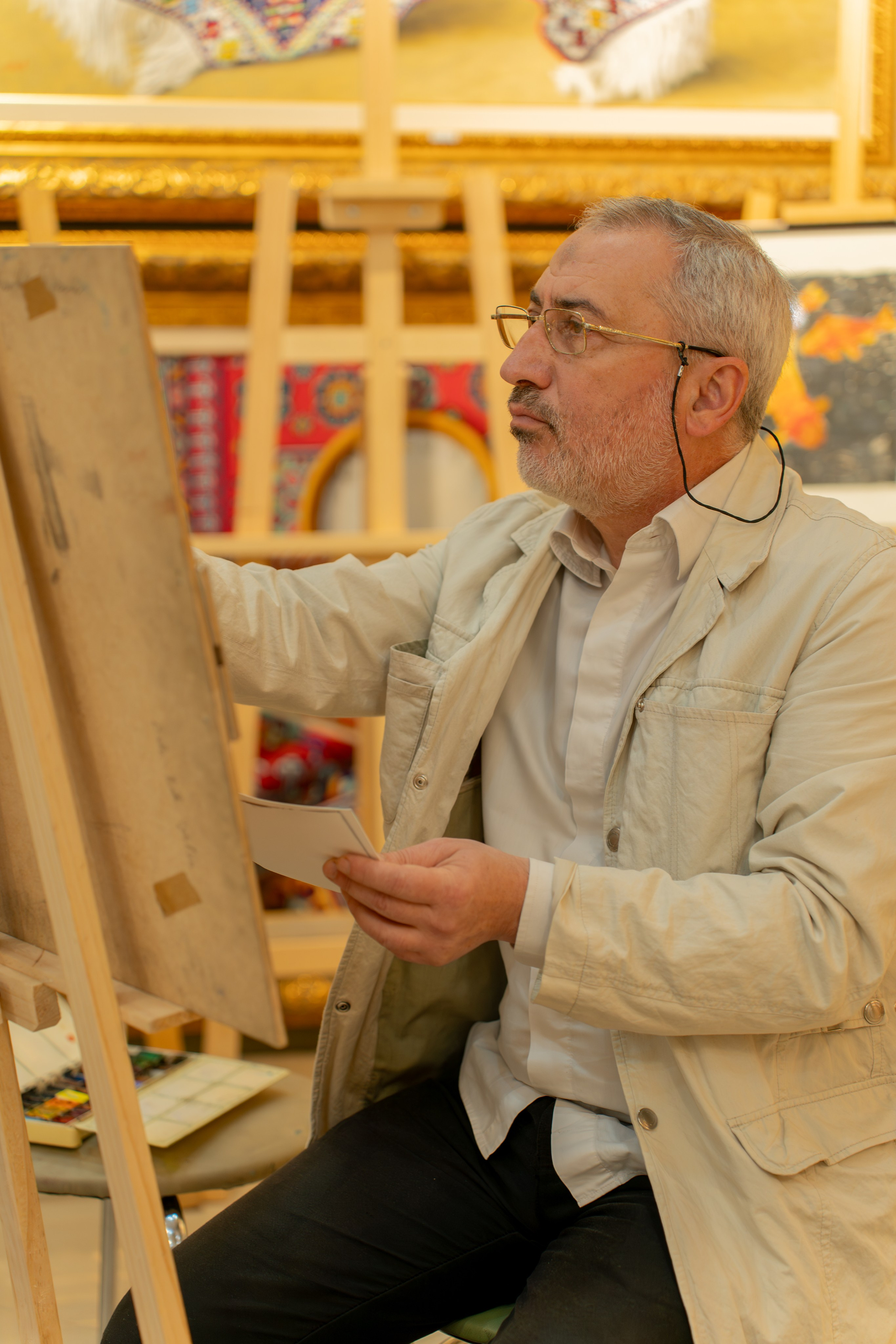 Akvarel Festivalı. Fotoqraf Vəli Məmmədov