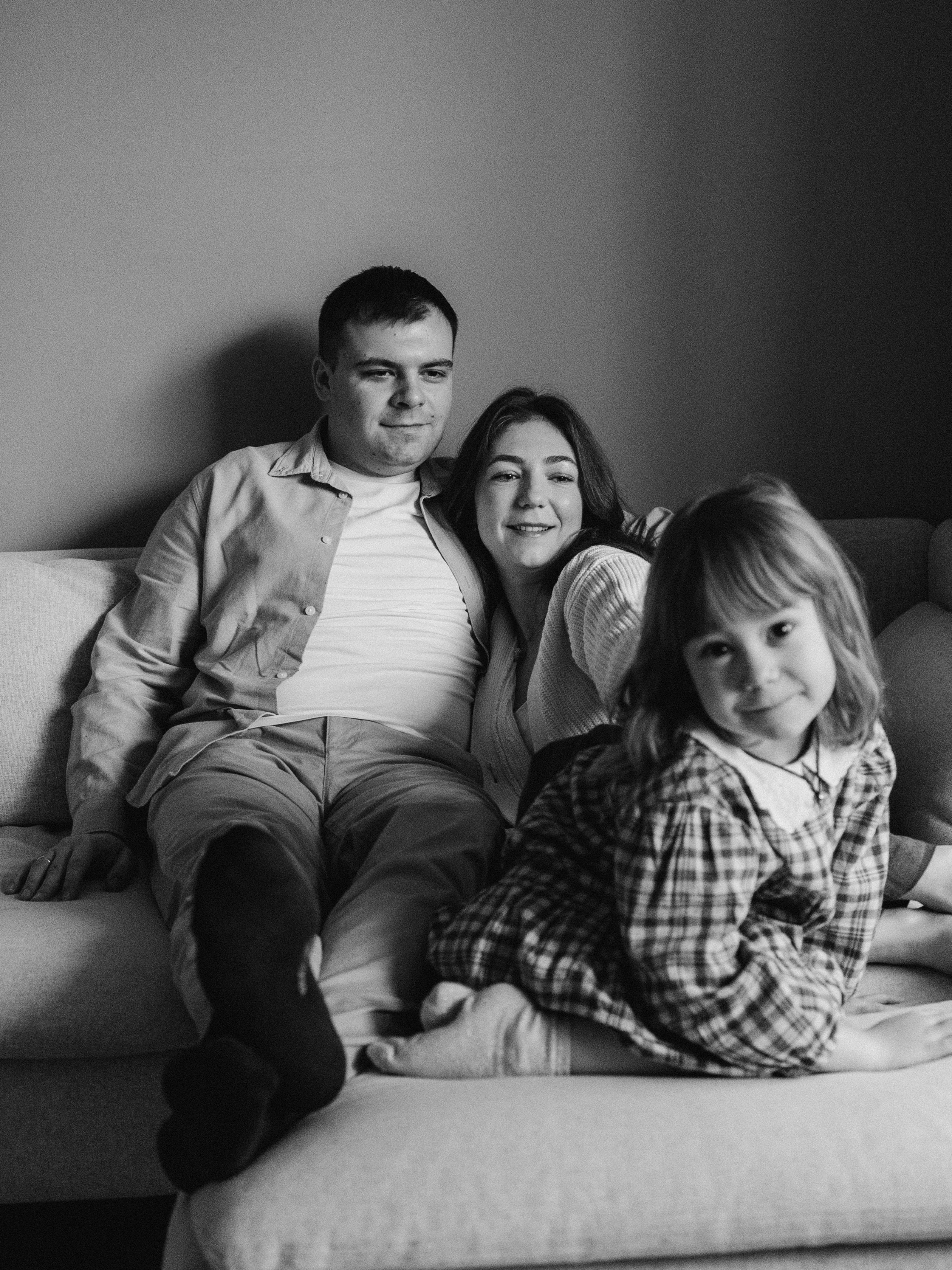 Emilia’s family. Kristina, portrait and family photographer in Helsinki