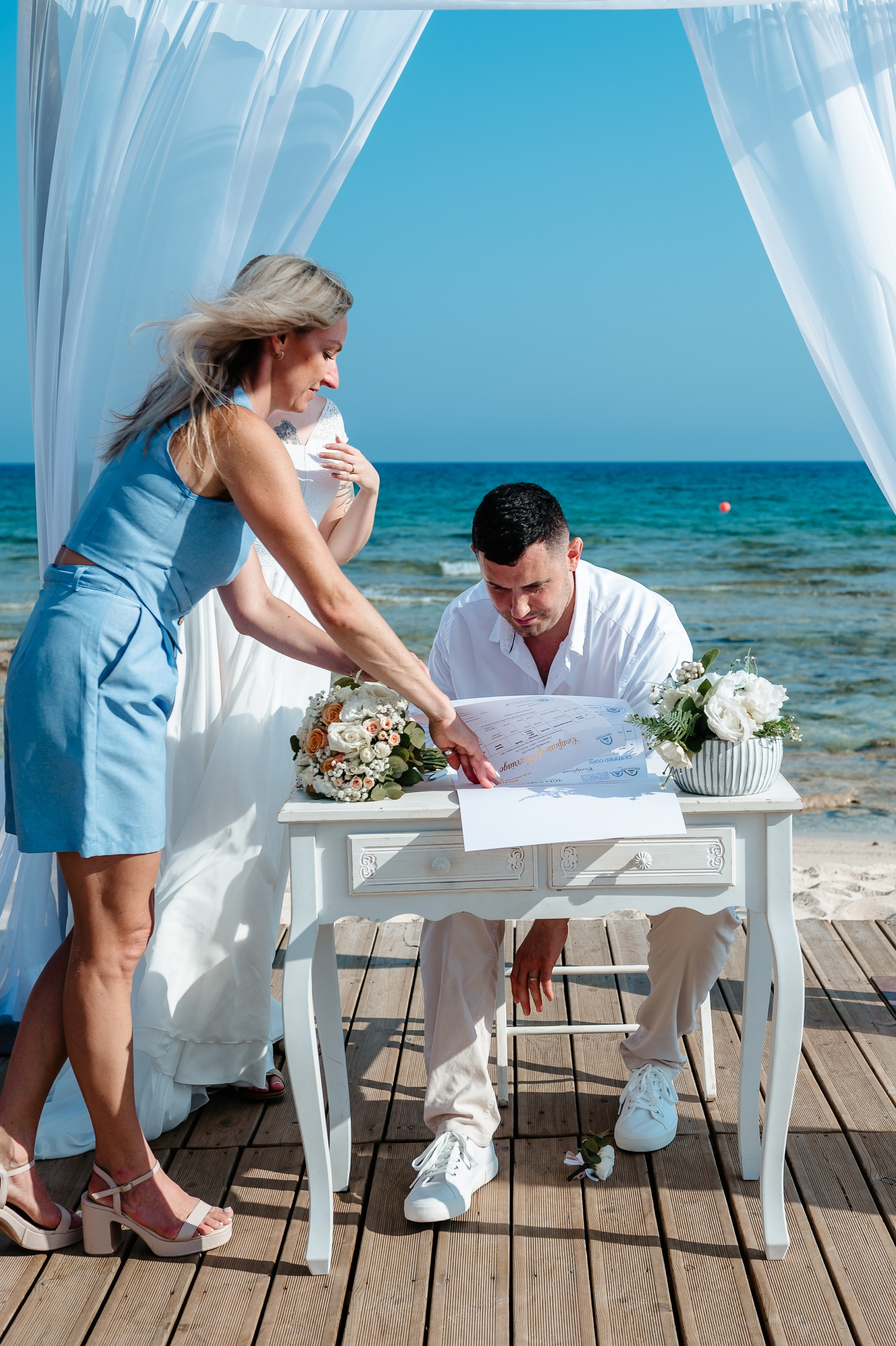 Ceremony sirens beach. AdrianOltean.wfolio.pro
