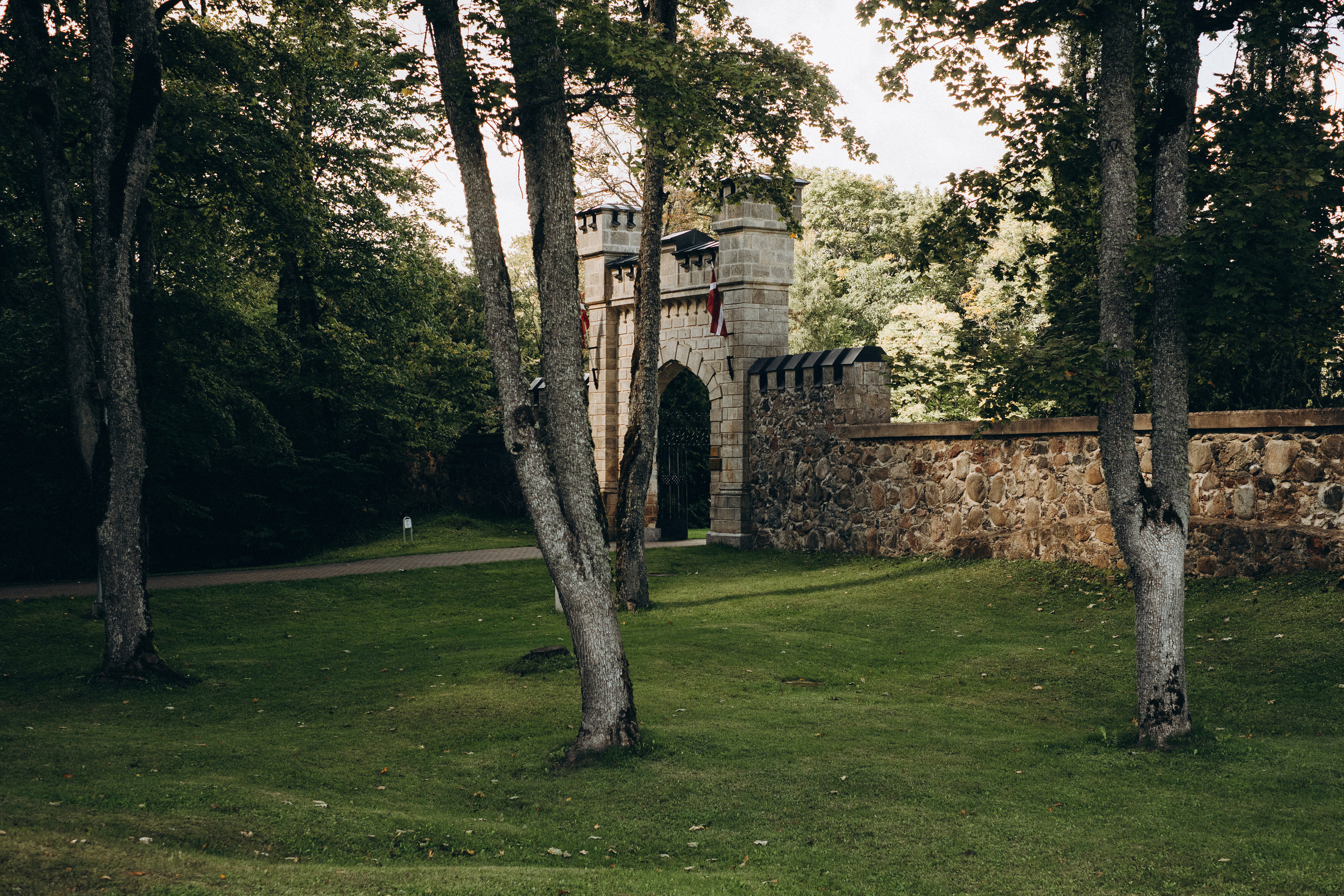 Siguldas parks, lielā arka
