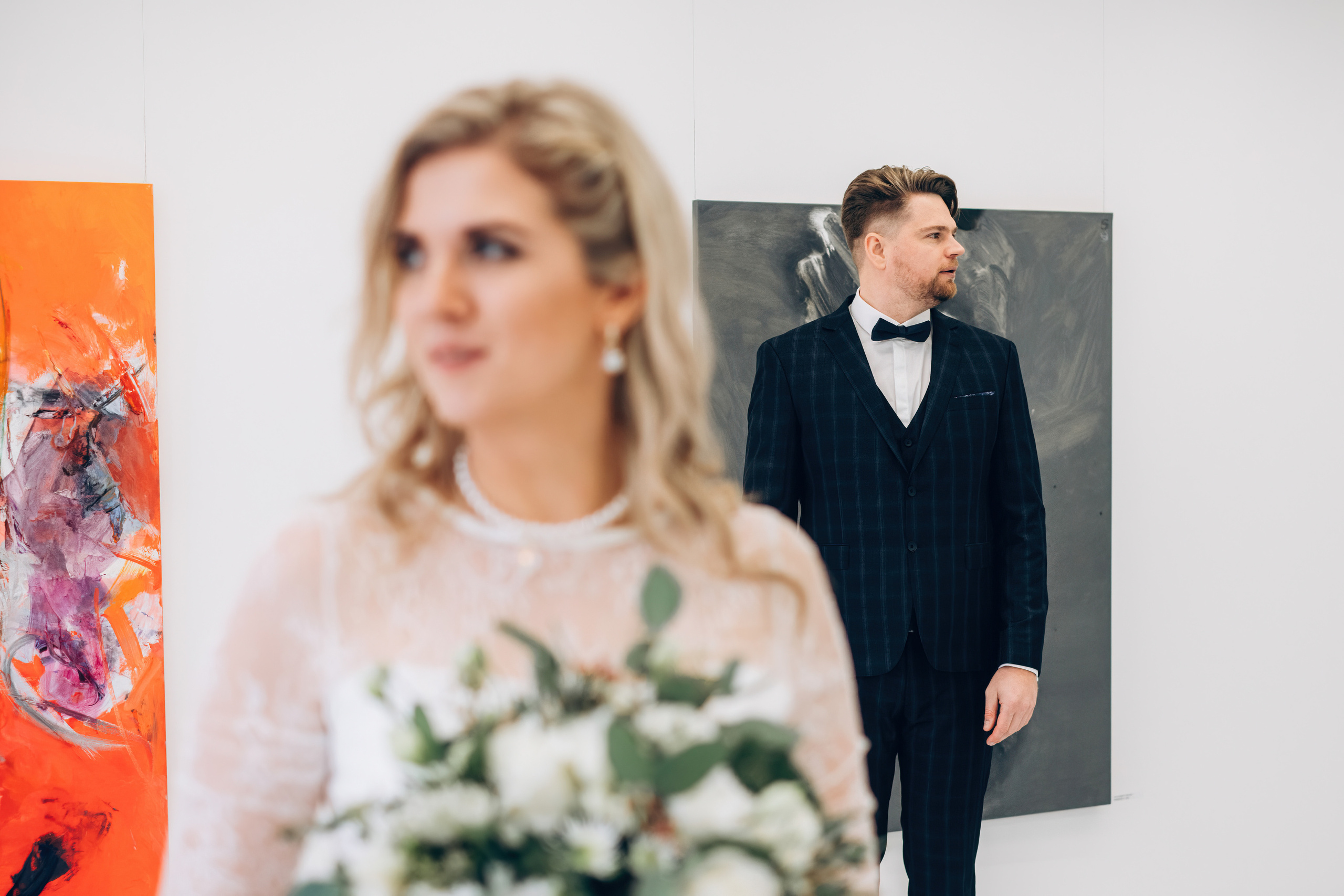 Kāzu fotosesija ziemā | Elīna un Mārtiņš. Kāzu × Ģimenes notikumu fotografs Edgars Kalniņš