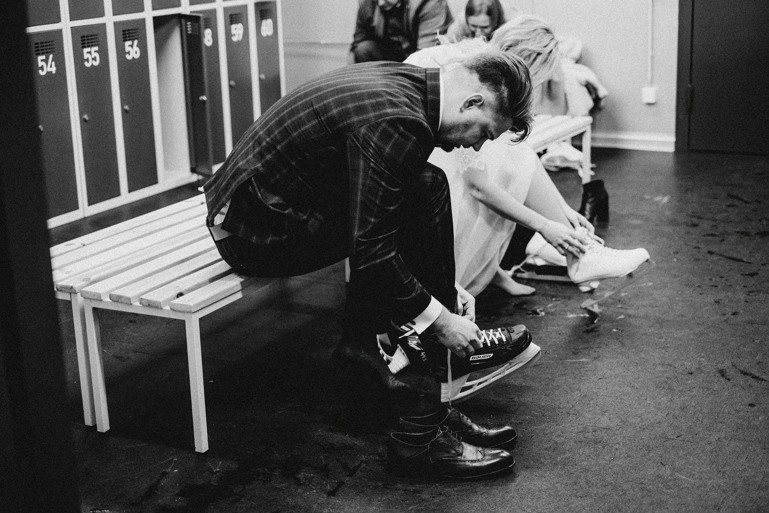 Kāzu fotosesija ziemā | Elīna un Mārtiņš. Kāzu × Ģimenes notikumu fotografs Edgars Kalniņš