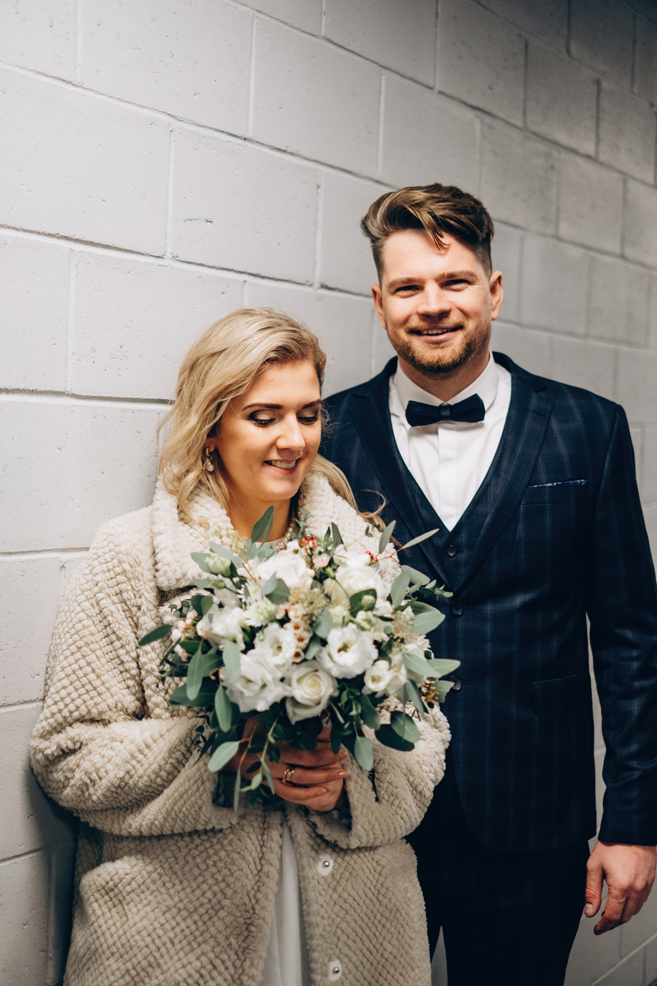 Kāzu fotosesija ziemā | Elīna un Mārtiņš. Kāzu × Ģimenes notikumu fotografs Edgars Kalniņš