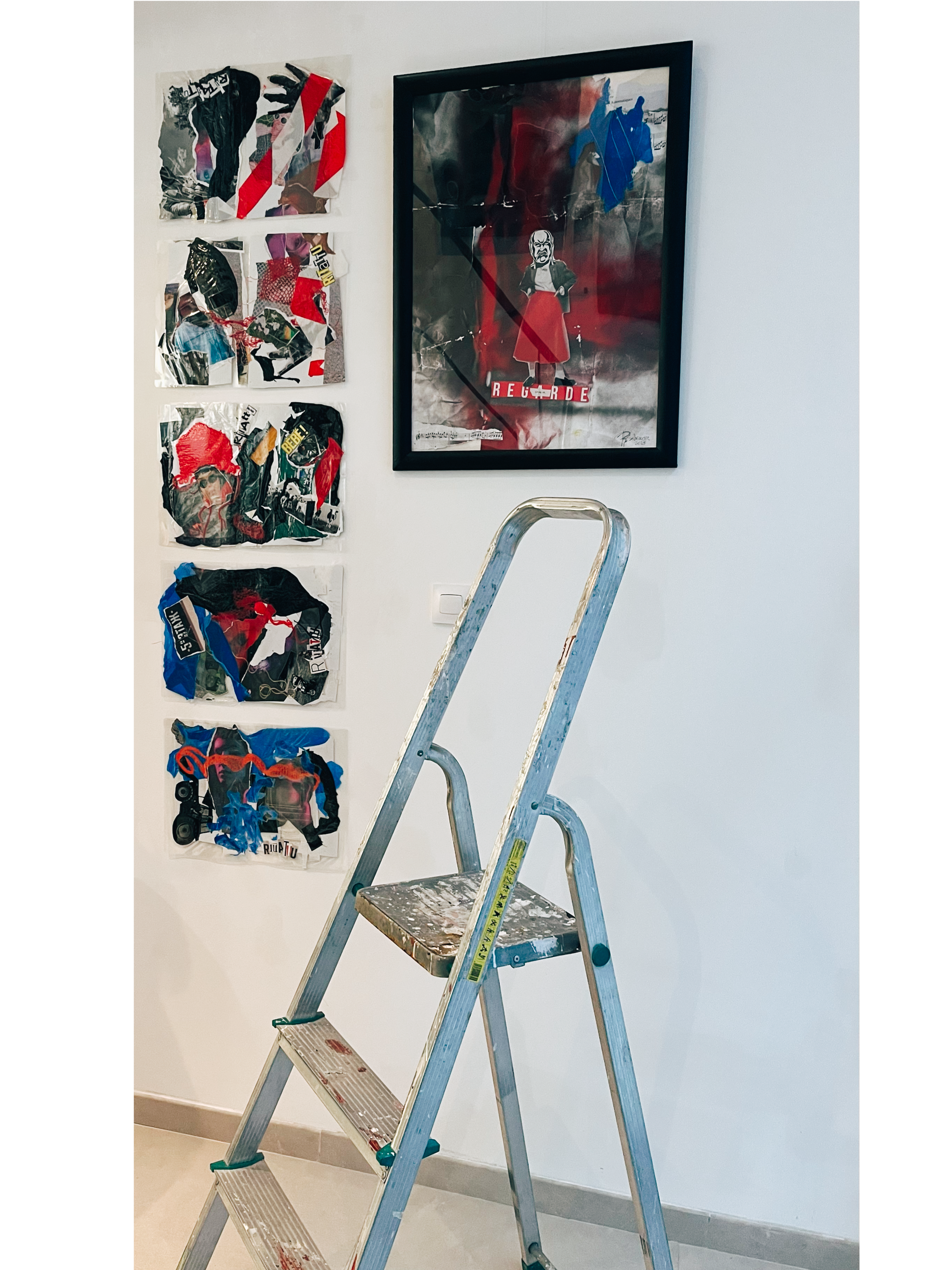 Lost & found. Where is Home? exhibition of Rita Salnikova&Rowena Galbrun. Rita Salnikova — Collage Artist and Visual Creator in Grenoble France